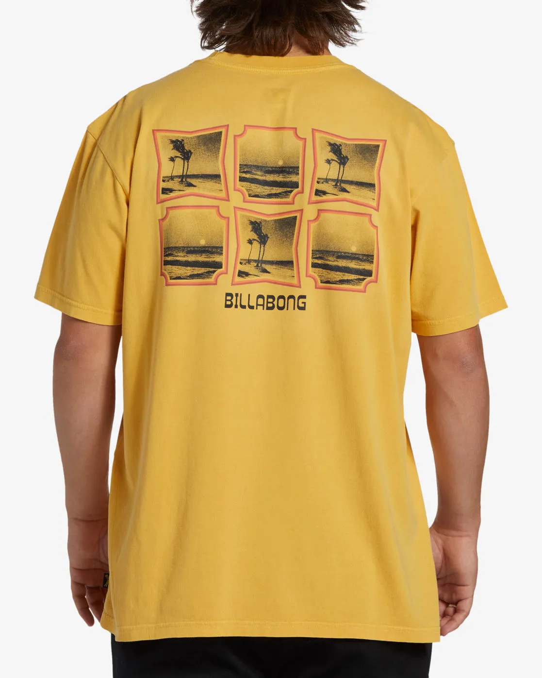 Reflections Short Sleeve Wave Washed T-Shirt - Citrus sold by Billabong product image thumbnail 3