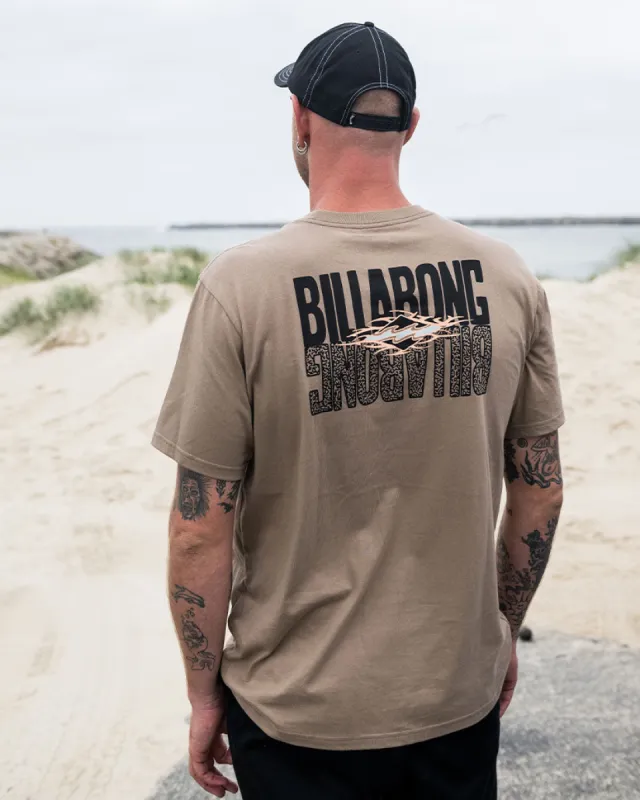 Tall Tale Short Sleeve T-Shirt - Walnut sold by Billabong