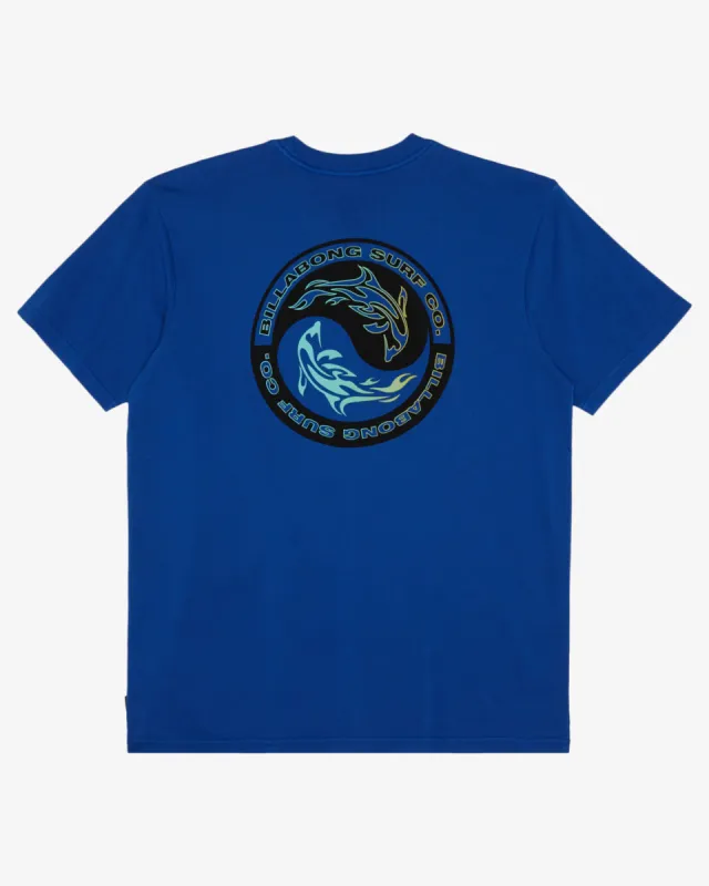Boys Connection Short Sleeve T-Shirt - Cobalt sold by Billabong