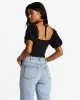 Love Again Halter Top - Black Pebble sold by Billabong