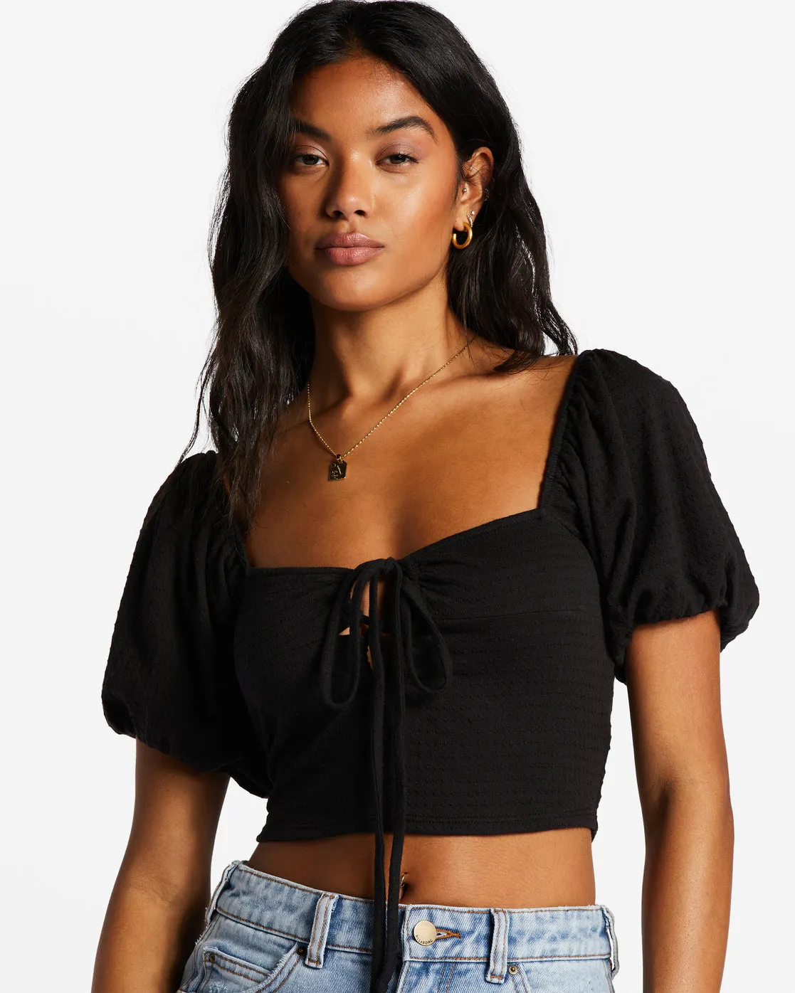 Love Again Halter Top - Black Pebble sold by Billabong product image thumbnail 5