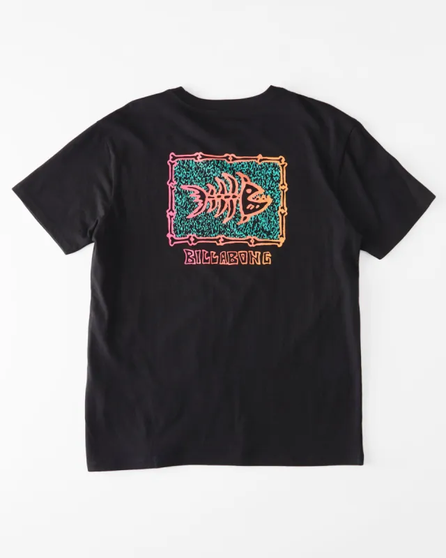 Boys 2-7 Sharky Short Sleeve T-Shirt - Black made by Billabong