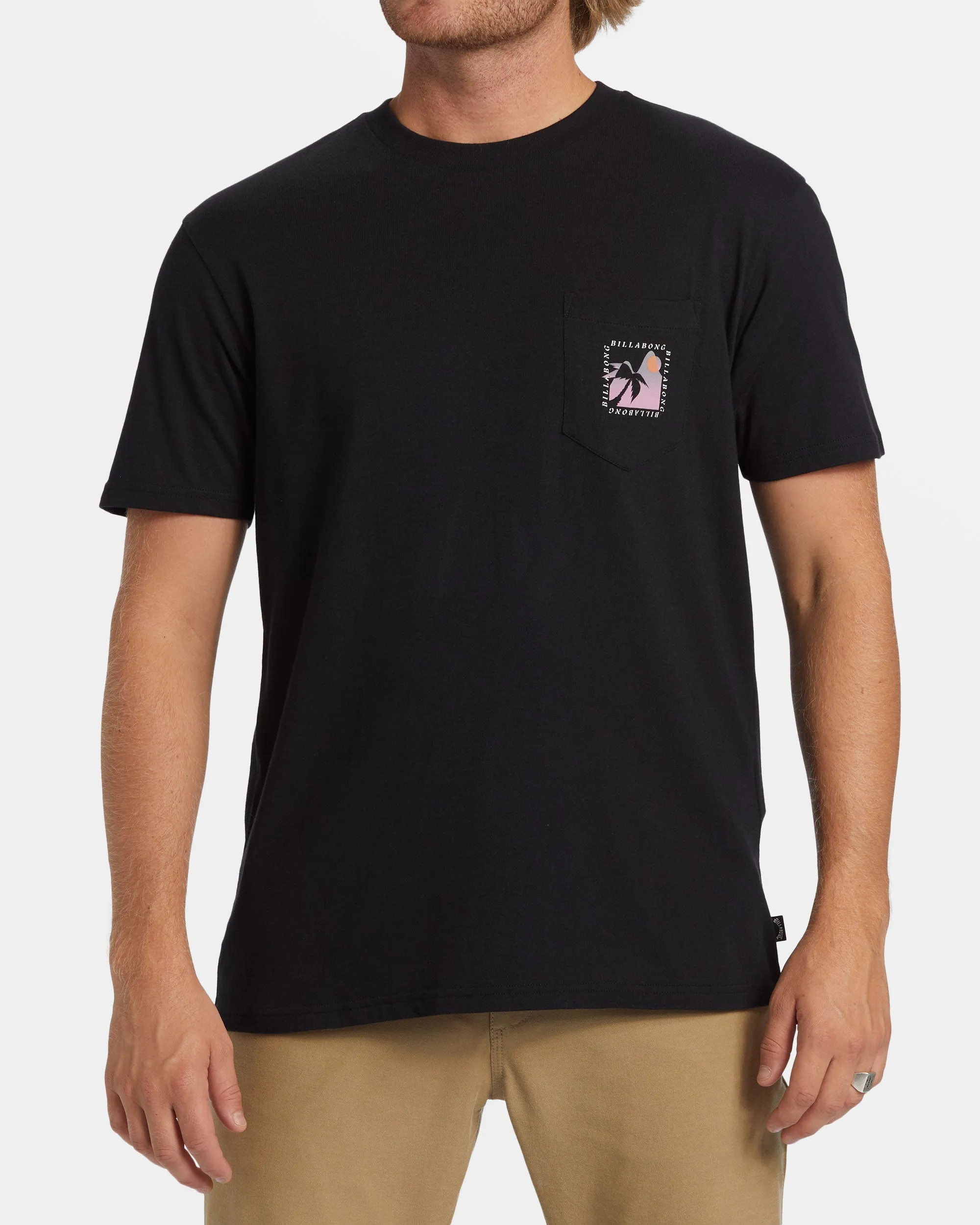 Troppo Pocket T-shirt - Black sold by Billabong product image thumbnail 2
