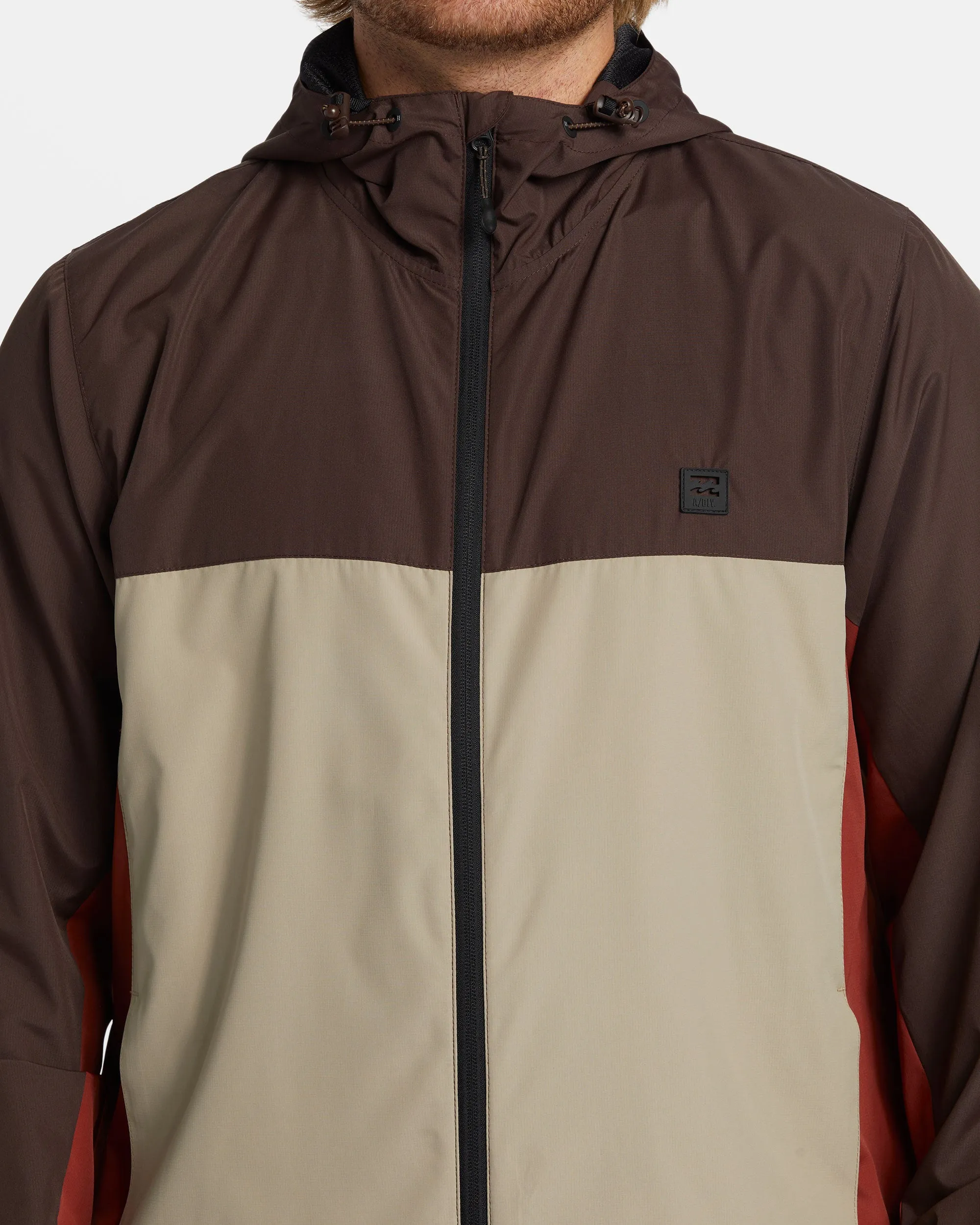 Transport Windbreaker Jacket - Java sold by Billabong product image thumbnail 4