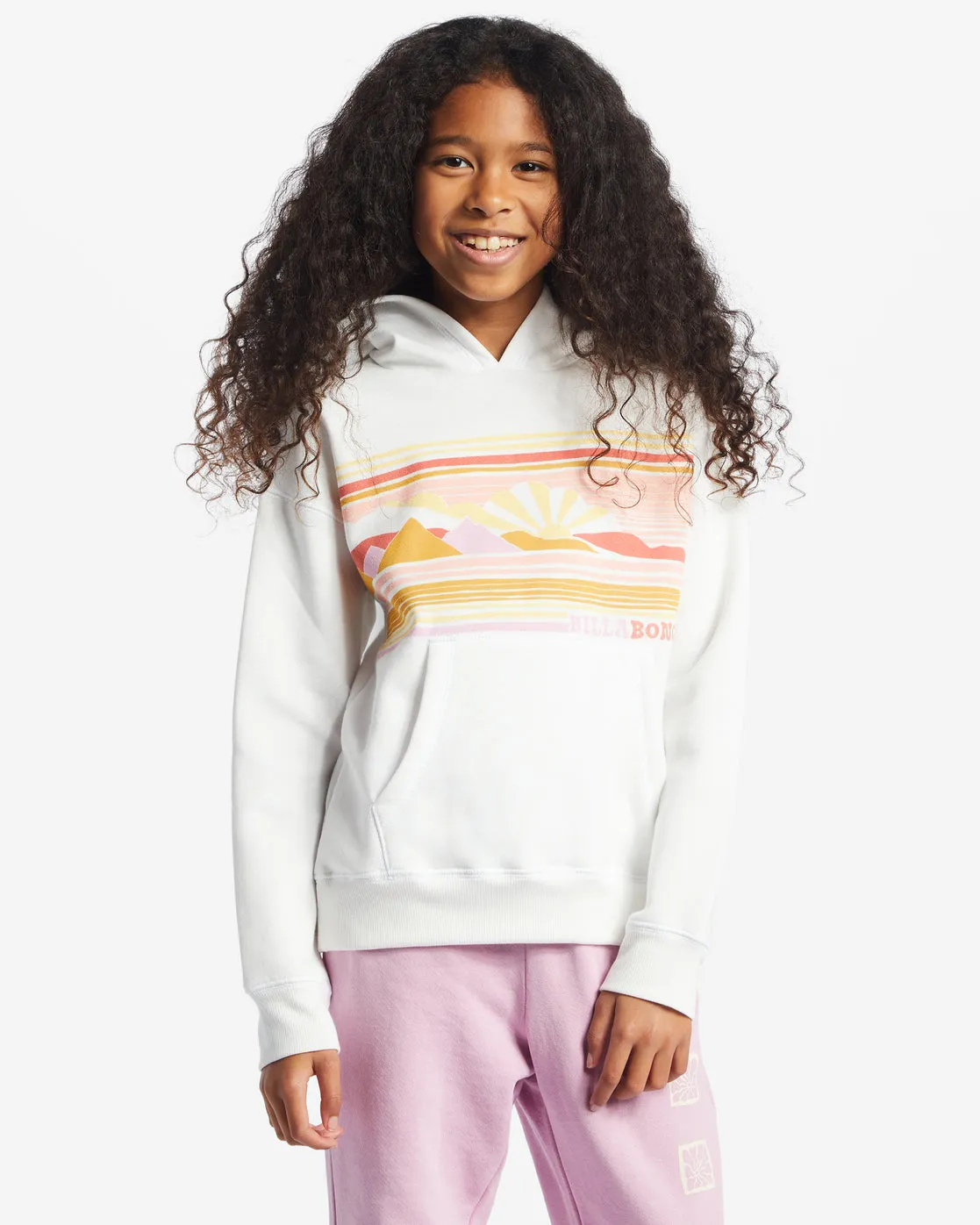 Girls Sunset Skies Sweatshirt - Salt Crystal sold by Billabong