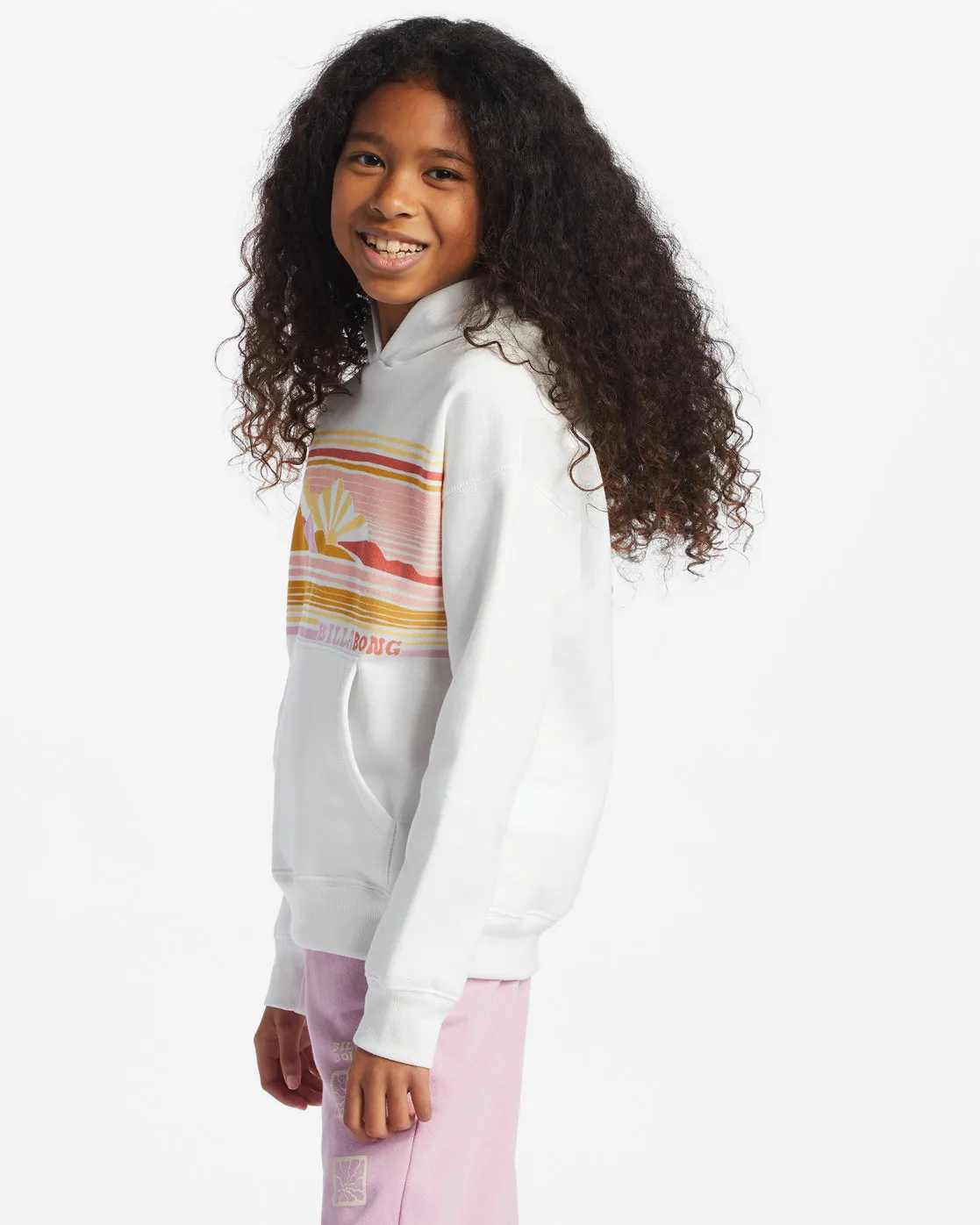 Girls Sunset Skies Sweatshirt - Salt Crystal sold by Billabong product image thumbnail 2
