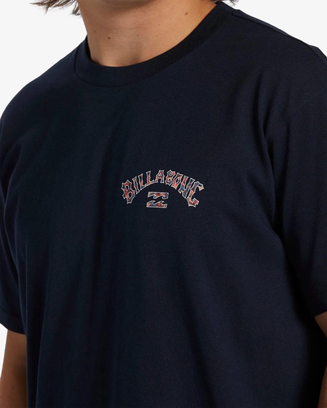 Arch Fill T-Shirt - Navy sold by Billabong product image thumbnail 3