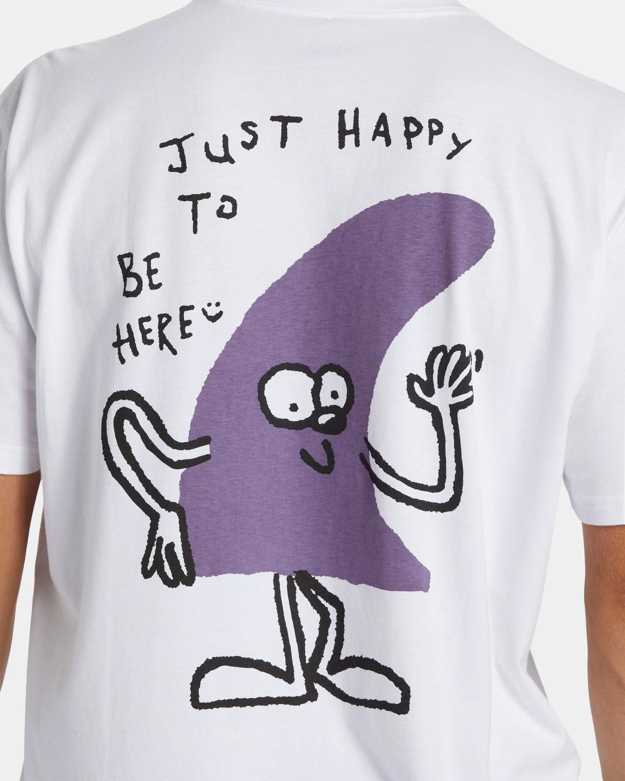 Funghi Pocket T-shirt - White sold by Billabong product image thumbnail 5