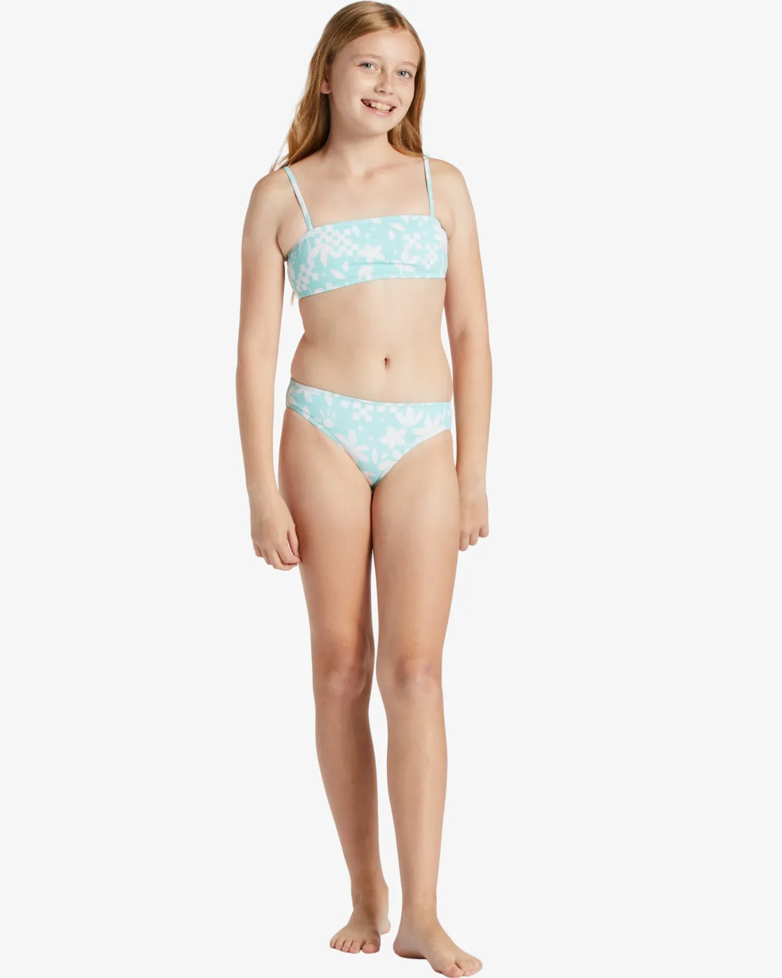 Girls Catch A Wave Two Piece Tank Bikini Set - Mint Chip sold by Billabong product image thumbnail 2