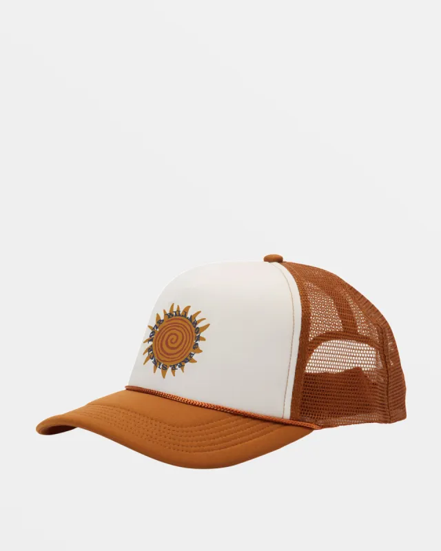 Riot Trucker Hat - Dijon made by Billabong