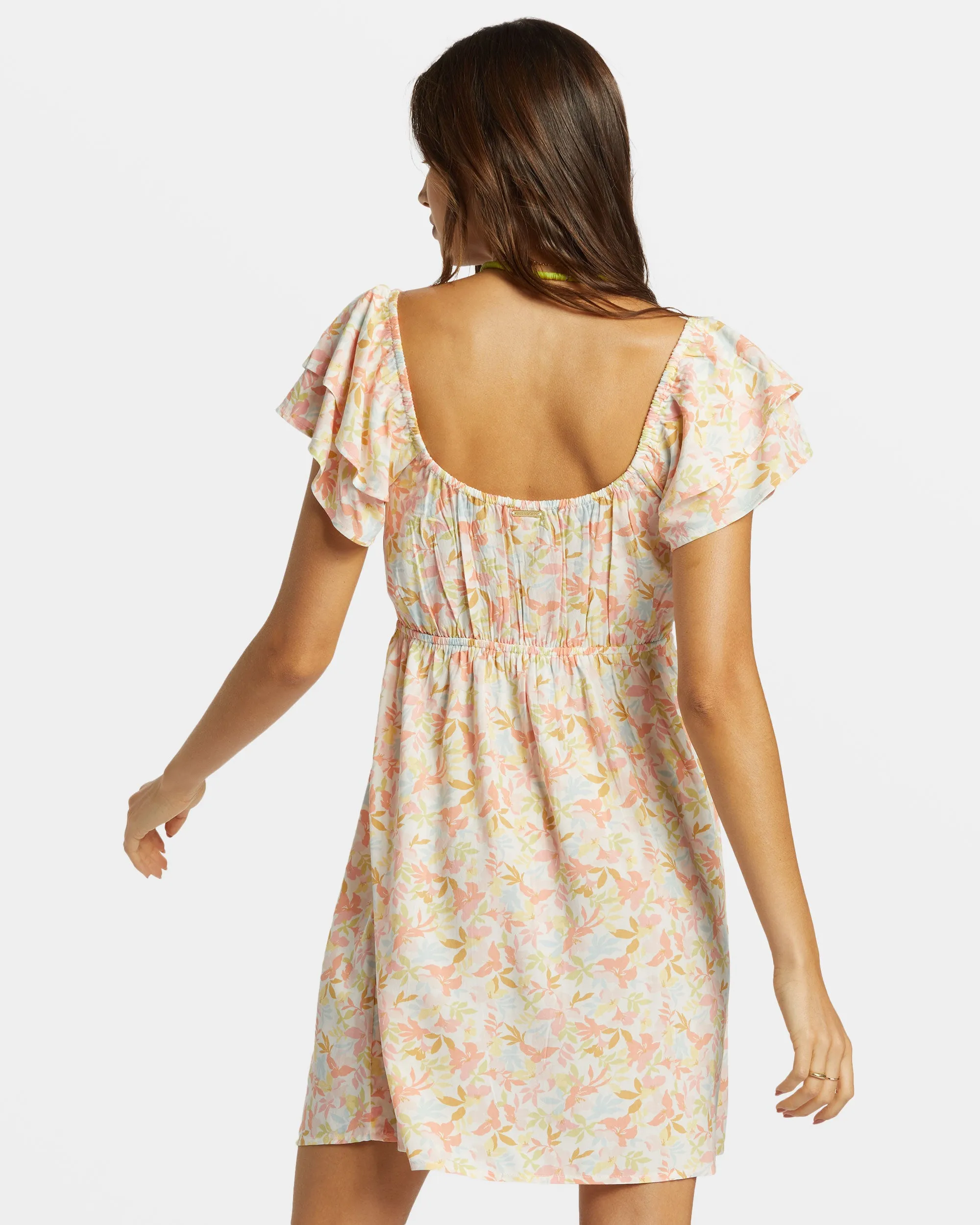 Enchant Me Mini Dress - Salt Crystal sold by Billabong product image thumbnail 4