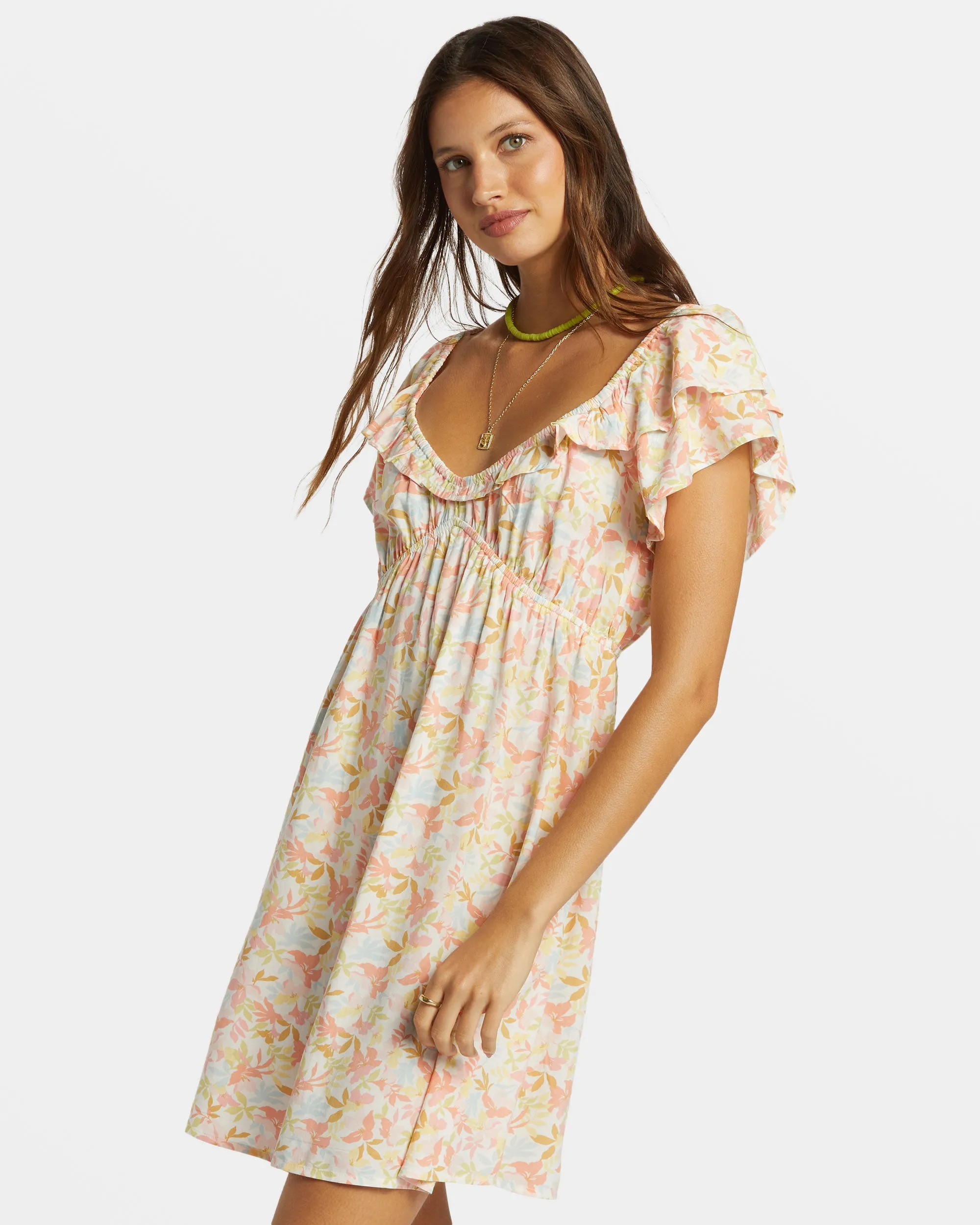 Enchant Me Mini Dress - Salt Crystal sold by Billabong product image thumbnail 5