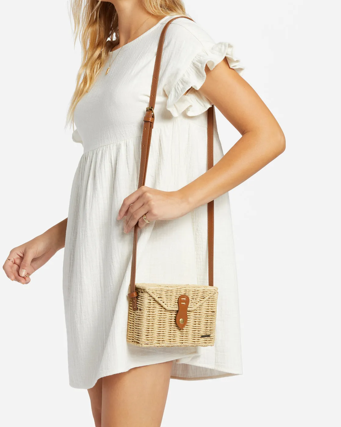 Straw Festival Purse - Natural sold by Billabong