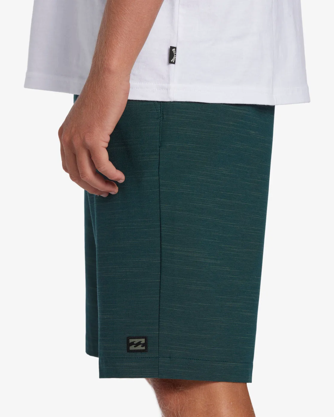 Crossfire Slub 21" Hybrid Submersible Shorts - Dusty Aqua sold by Billabong product image thumbnail 4