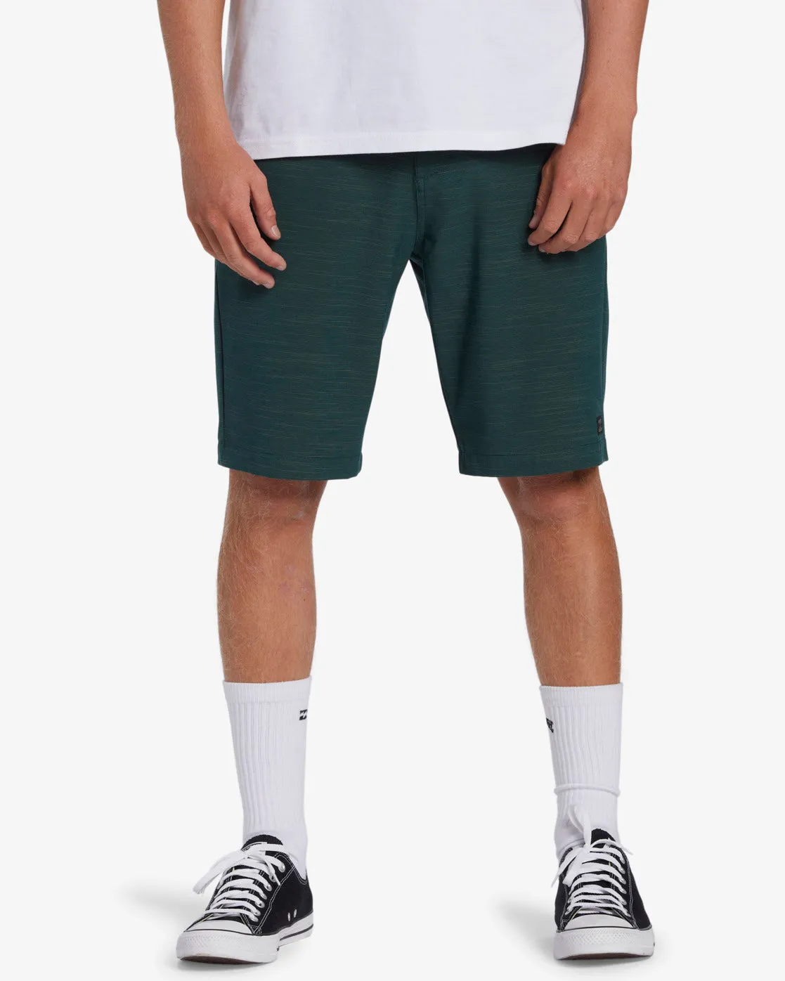 Crossfire Slub 21" Hybrid Submersible Shorts - Dusty Aqua sold by Billabong