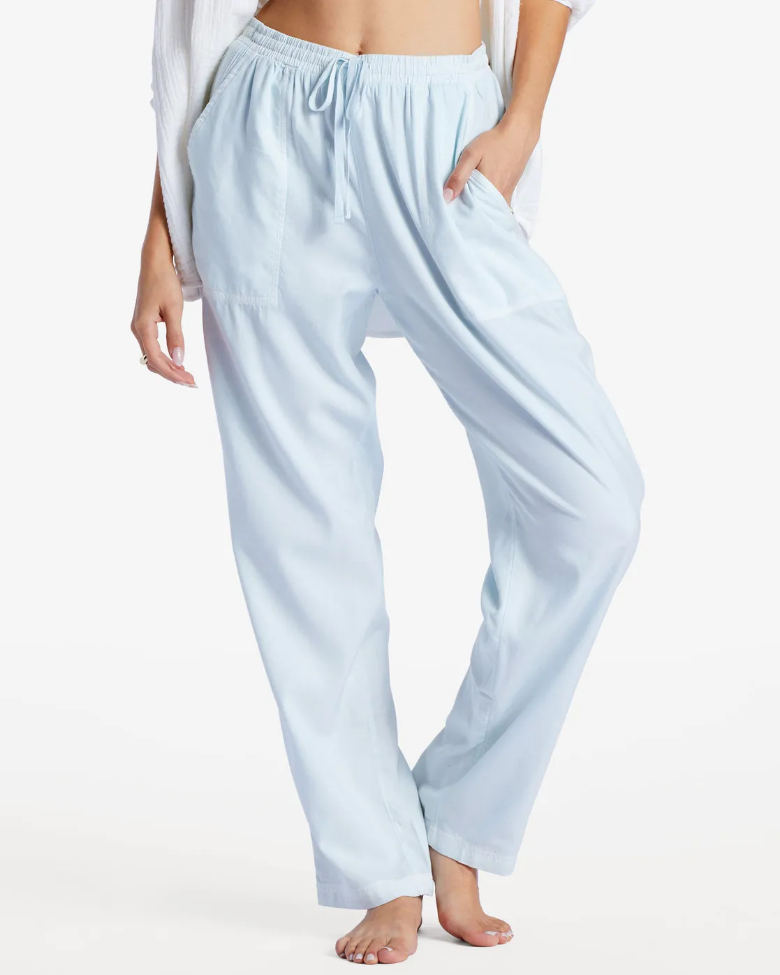 Beachy Keen Woven Pants - Light Chambray 1 sold by Billabong product image thumbnail 4
