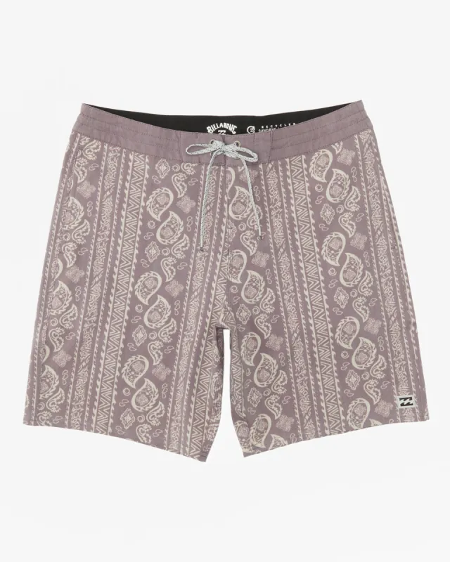 Sundays Lo Tide 19" Boardshorts - Plum sold by Billabong
