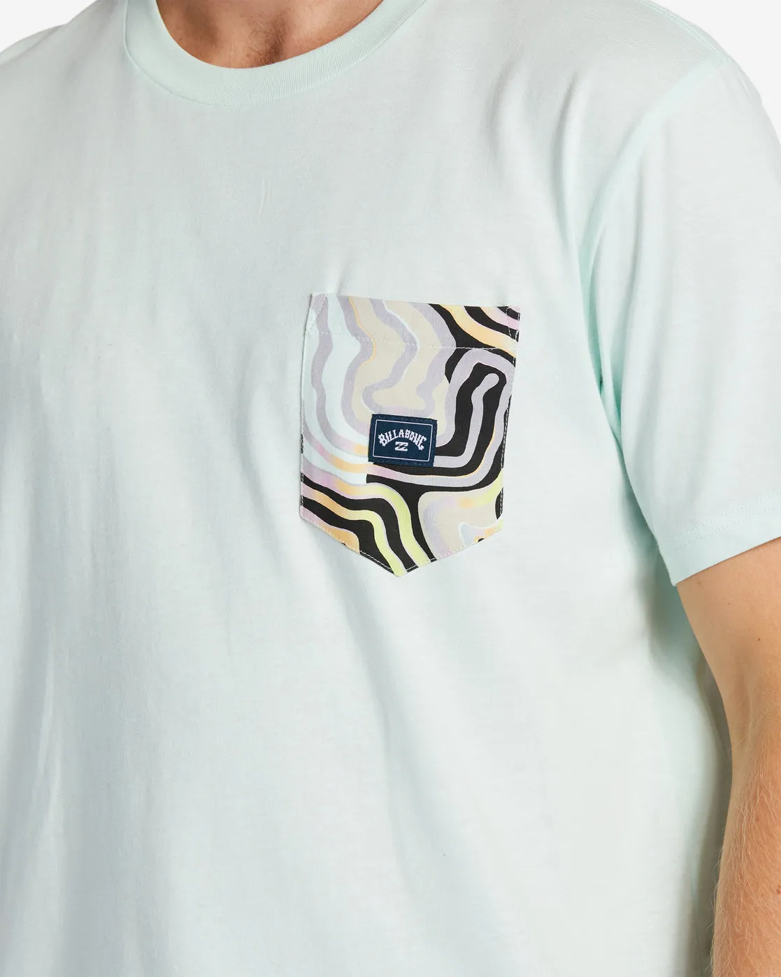 Team Pocket T-Shirt - Seaglass sold by Billabong product image thumbnail 3