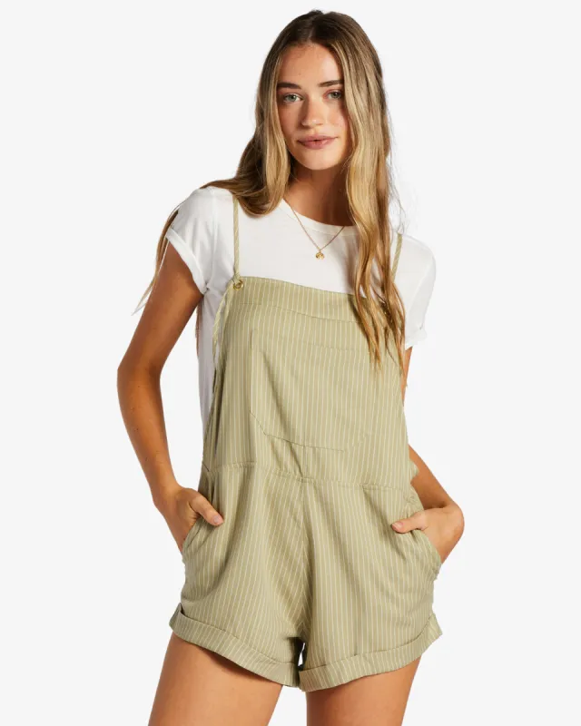 Wild Pursuit Romper - Avocado 2 sold by Billabong