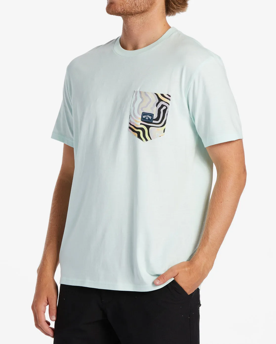 Team Pocket T-Shirt - Seaglass sold by Billabong product image thumbnail 4