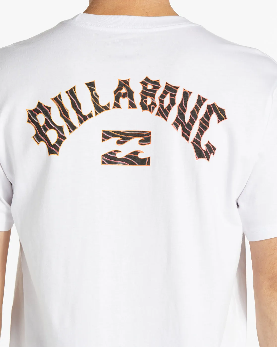 Arch Fill Short Sleeve T-Shirt - White sold by Billabong product image thumbnail 3