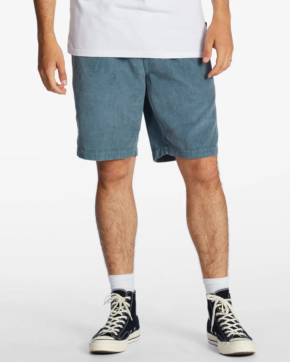 Larry Corduroy 20" Shorts - Smoke Blue sold by Billabong