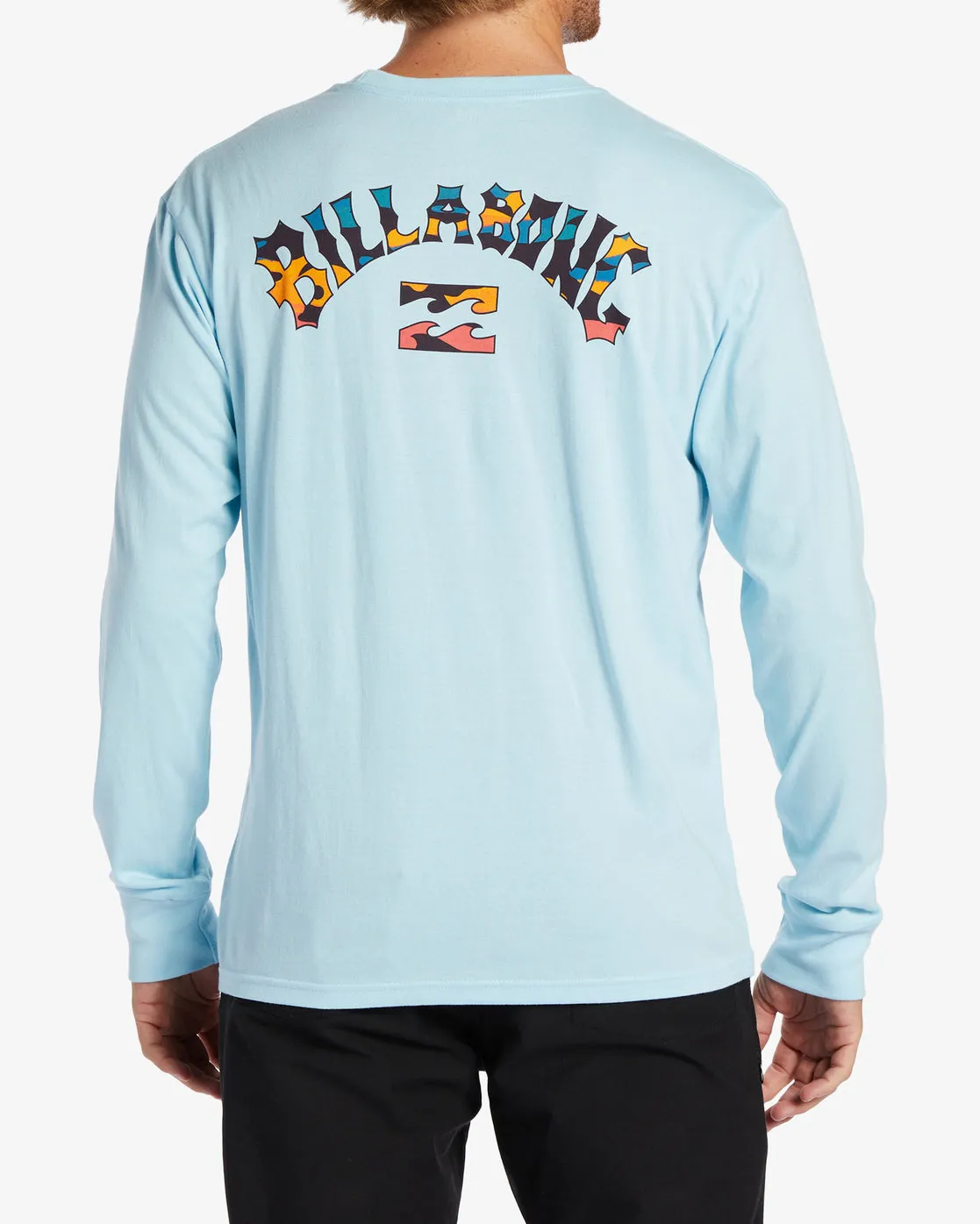 Arch Fill Long Sleeve T-Shirt - Coastal Blue sold by Billabong