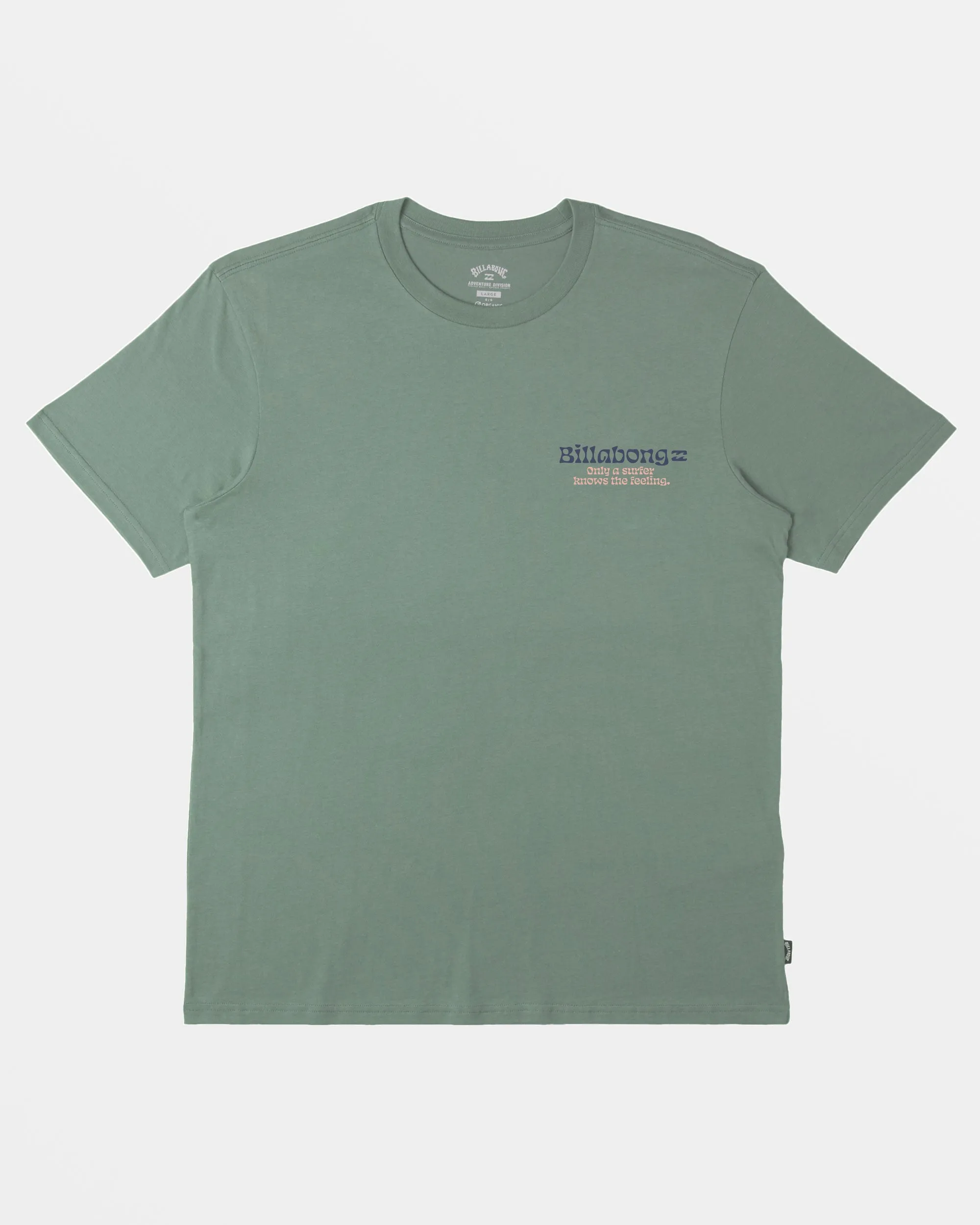 Twin Fins T-Shirt - Sage sold by Billabong product image thumbnail 2