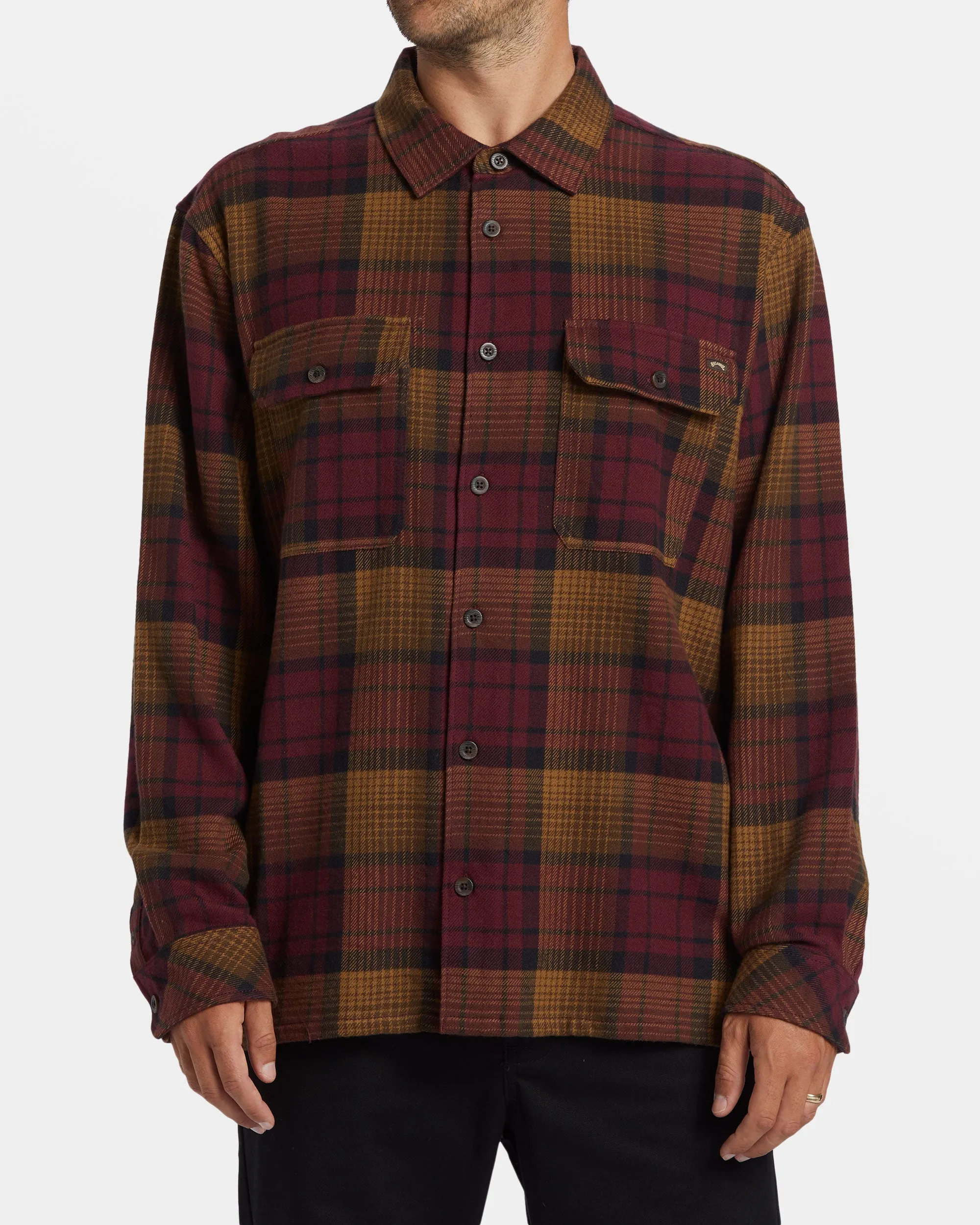 Offshore Long Sleeve Flannel Shirt - Port sold by Billabong product image thumbnail 2