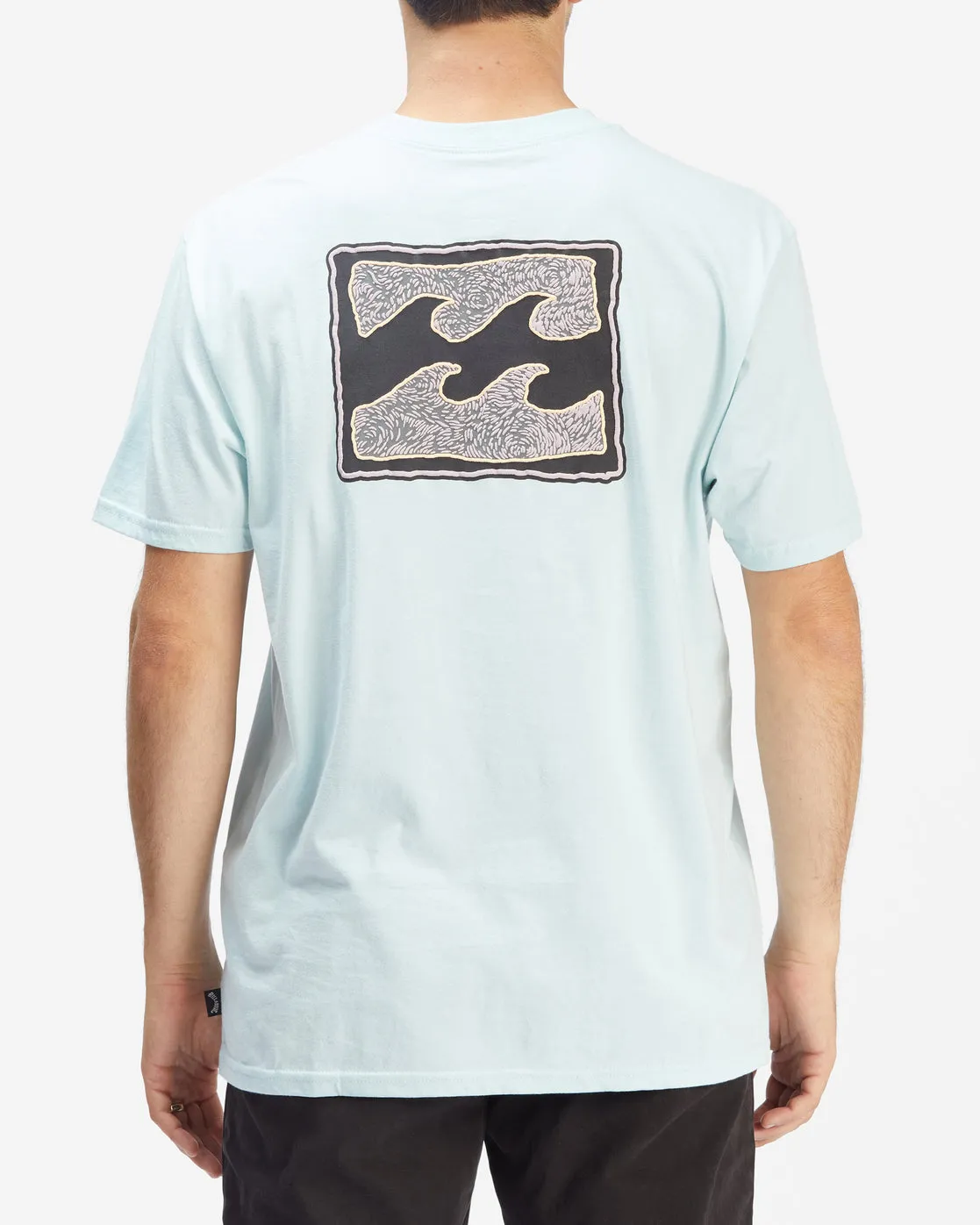 Crayon Wave Short Sleeve T-Shirt - Coastal Blue sold by Billabong product image thumbnail 5