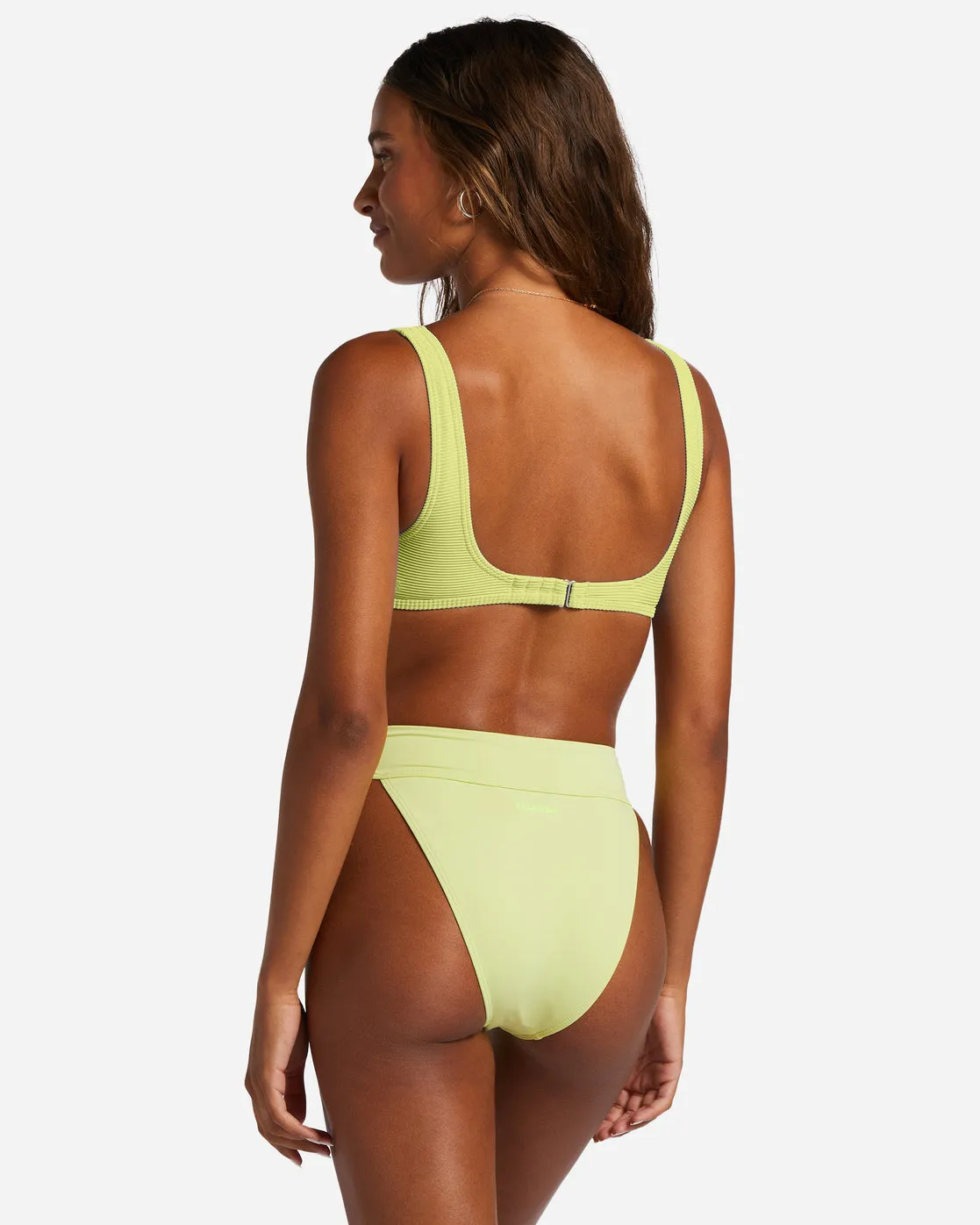 Sol Searcher Aruba Bikini Bottoms - Light Lime sold by Billabong