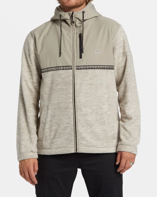 Boundary Lite Zip Hoodie - Oatmeal Heather sold by Billabong