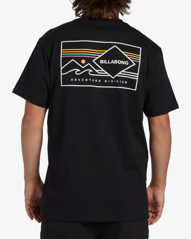 Range T-Shirt - Black sold by Billabong