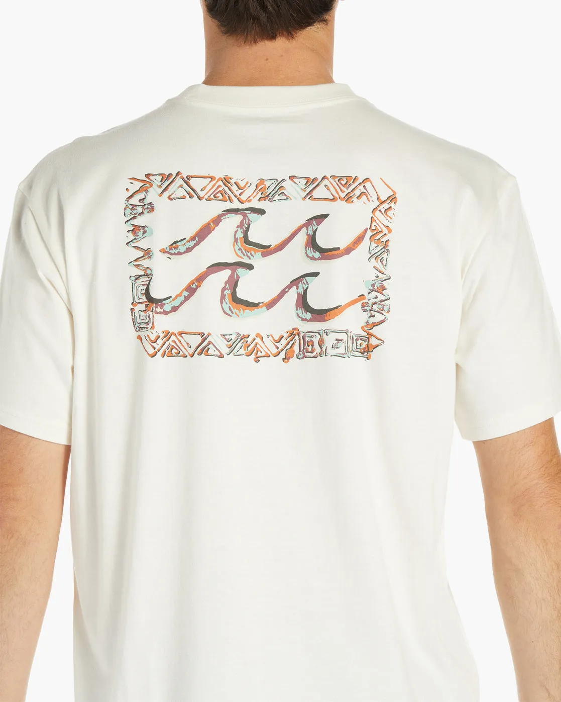 Traces Short Sleeve T-Shirt - Off White sold by Billabong product image thumbnail 3