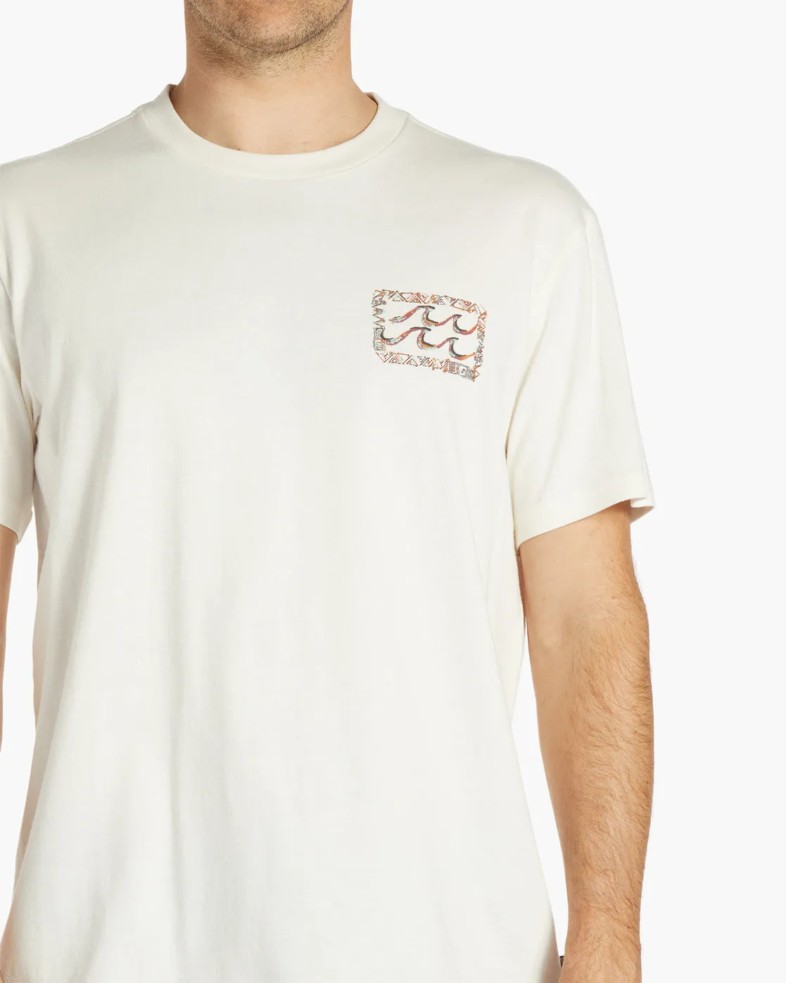 Traces Short Sleeve T-Shirt - Off White sold by Billabong product image thumbnail 4