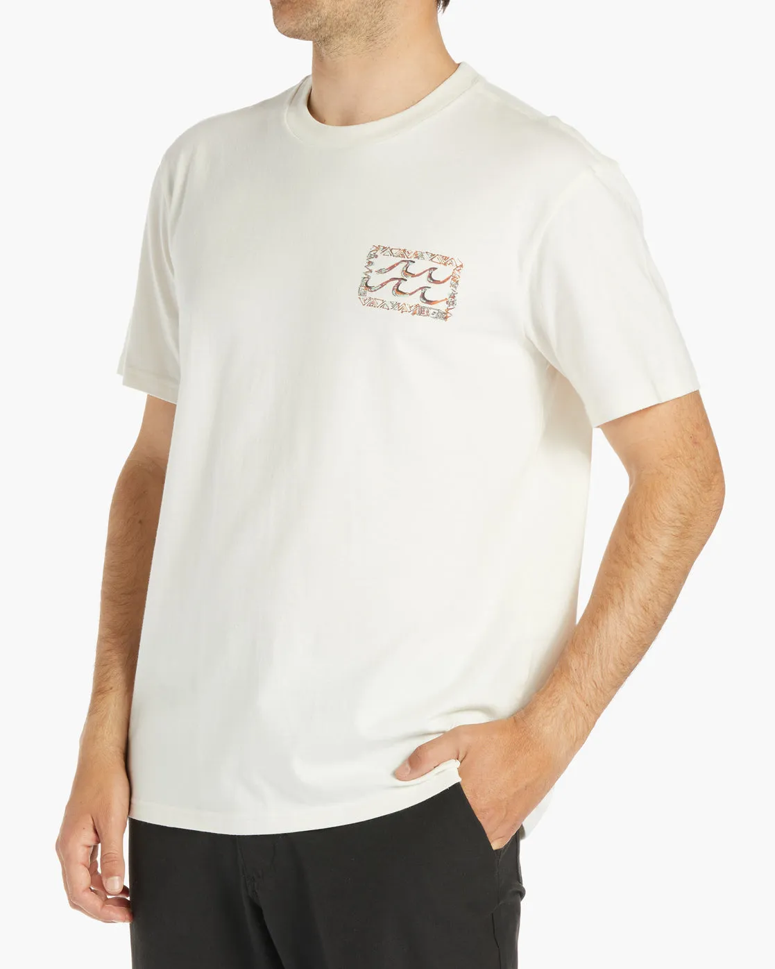 Traces Short Sleeve T-Shirt - Off White sold by Billabong product image thumbnail 5