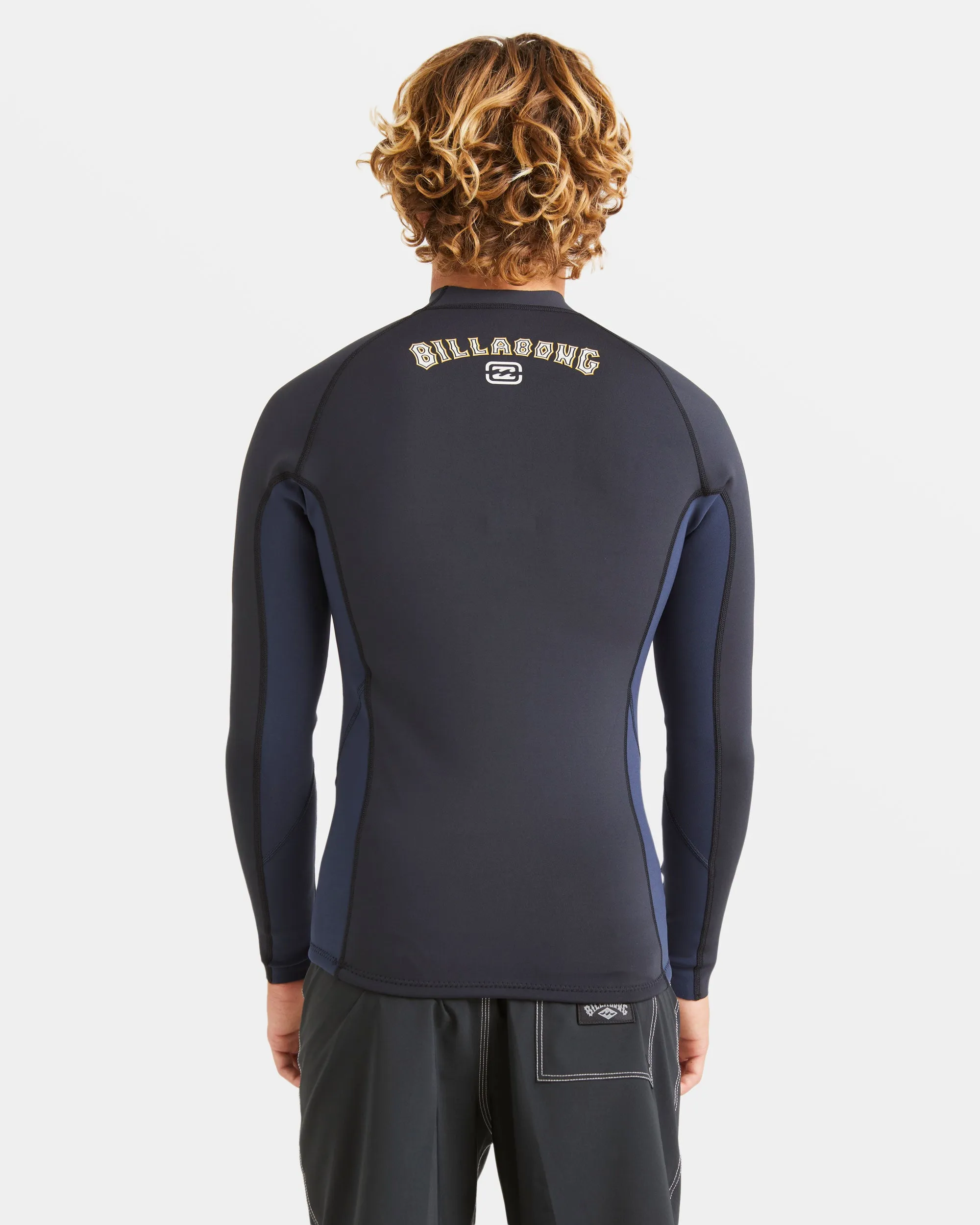 1/1mm Absolute Natural Upcycler Back Zip Wetsuit Jacket - Dark Navy sold by Billabong product image thumbnail 2