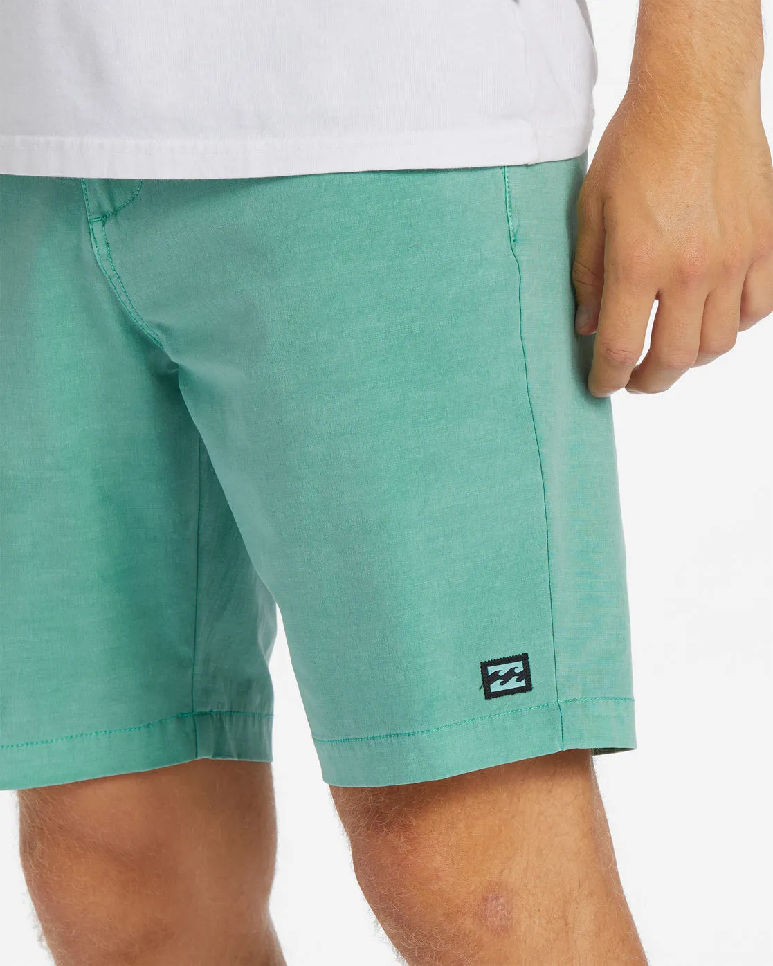 Crossfire Wave Washed 18" Hybrid Submersible Shorts - Dusty Jade sold by Billabong product image thumbnail 5