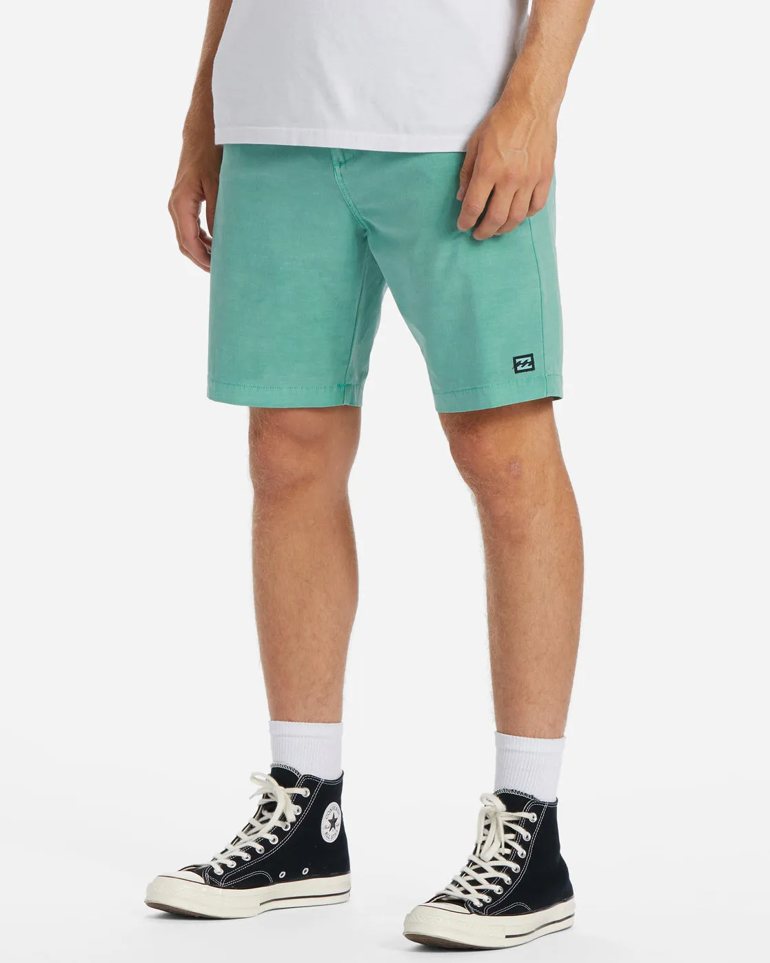 Crossfire Wave Washed 18" Hybrid Submersible Shorts - Dusty Jade sold by Billabong product image thumbnail 4