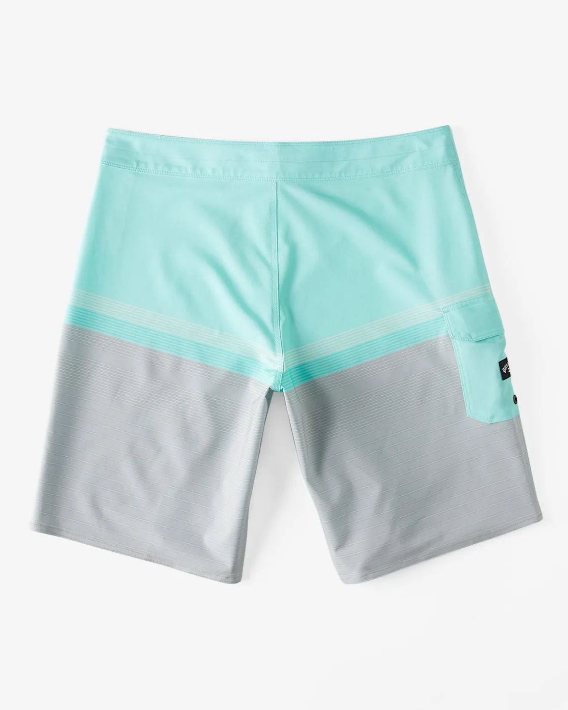 Boys All Day Heather Stripe Pro 18" Boardshorts - Aqua sold by Billabong product image thumbnail 2