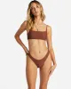 Tanlines Hike Bikini Bottoms - Mocha sold by Billabong