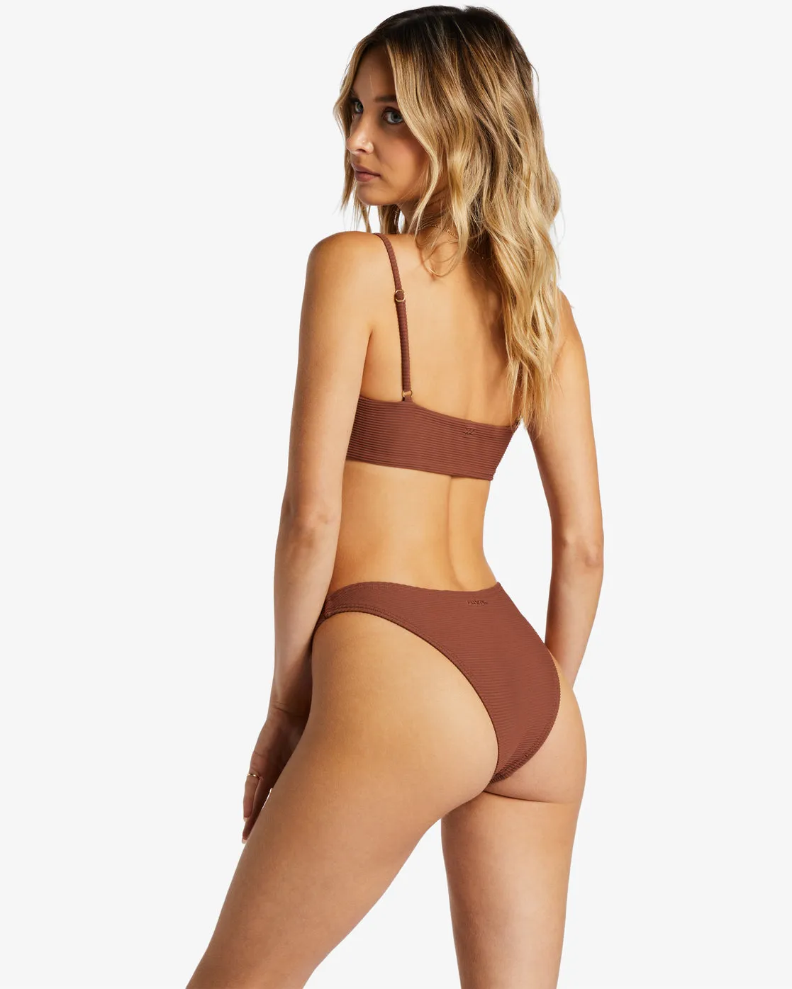 Tanlines Hike Bikini Bottoms - Mocha sold by Billabong
