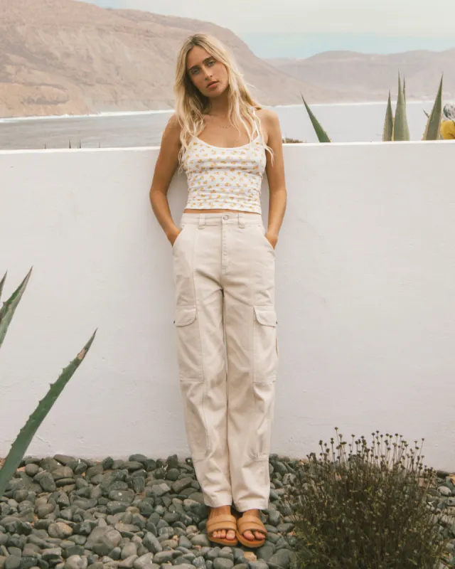 Wall To Wall Denim Cargo Pants - Antique White 1 sold by Billabong