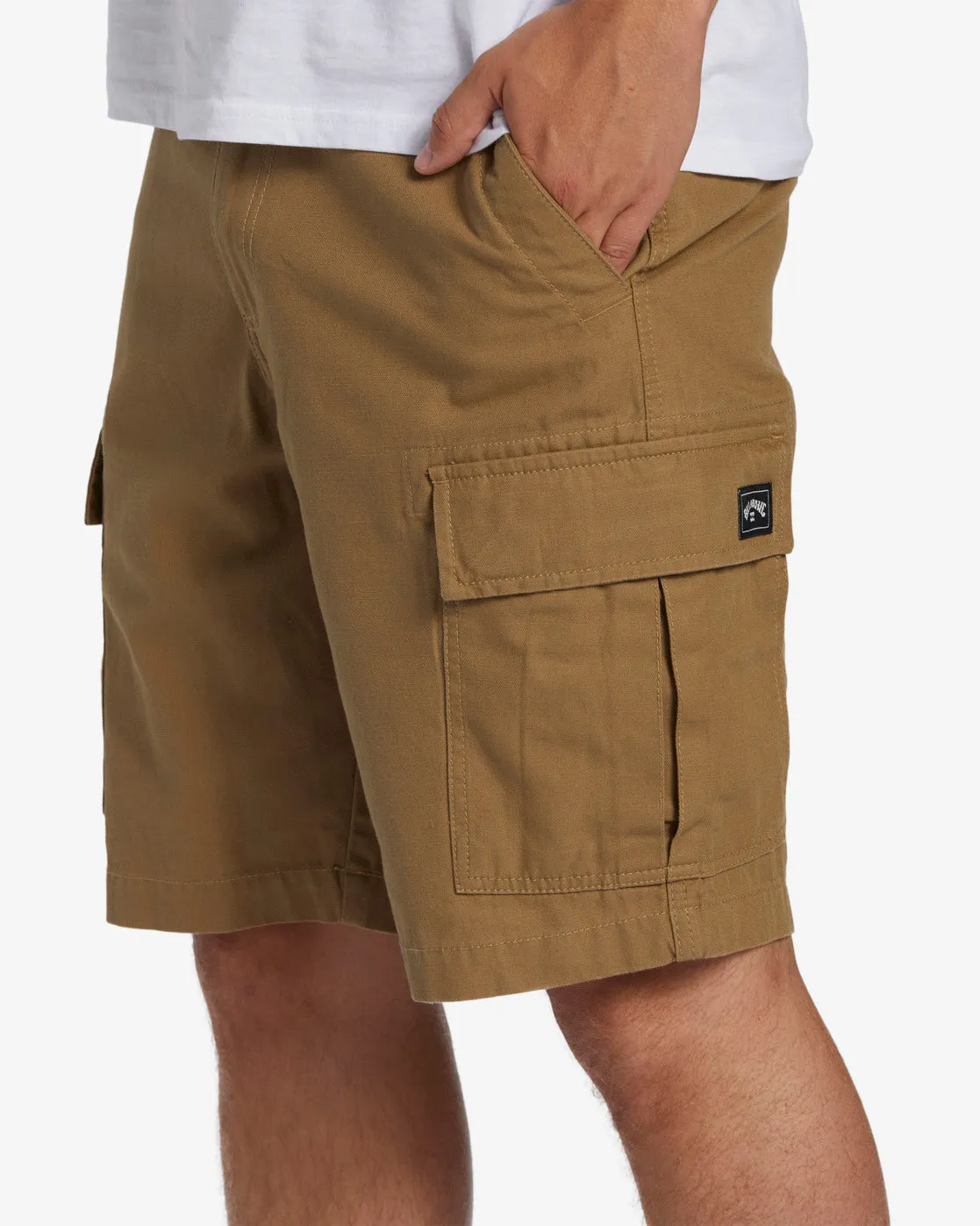 Combat Cargo Shorts - Light Khaki sold by Billabong product image thumbnail 4