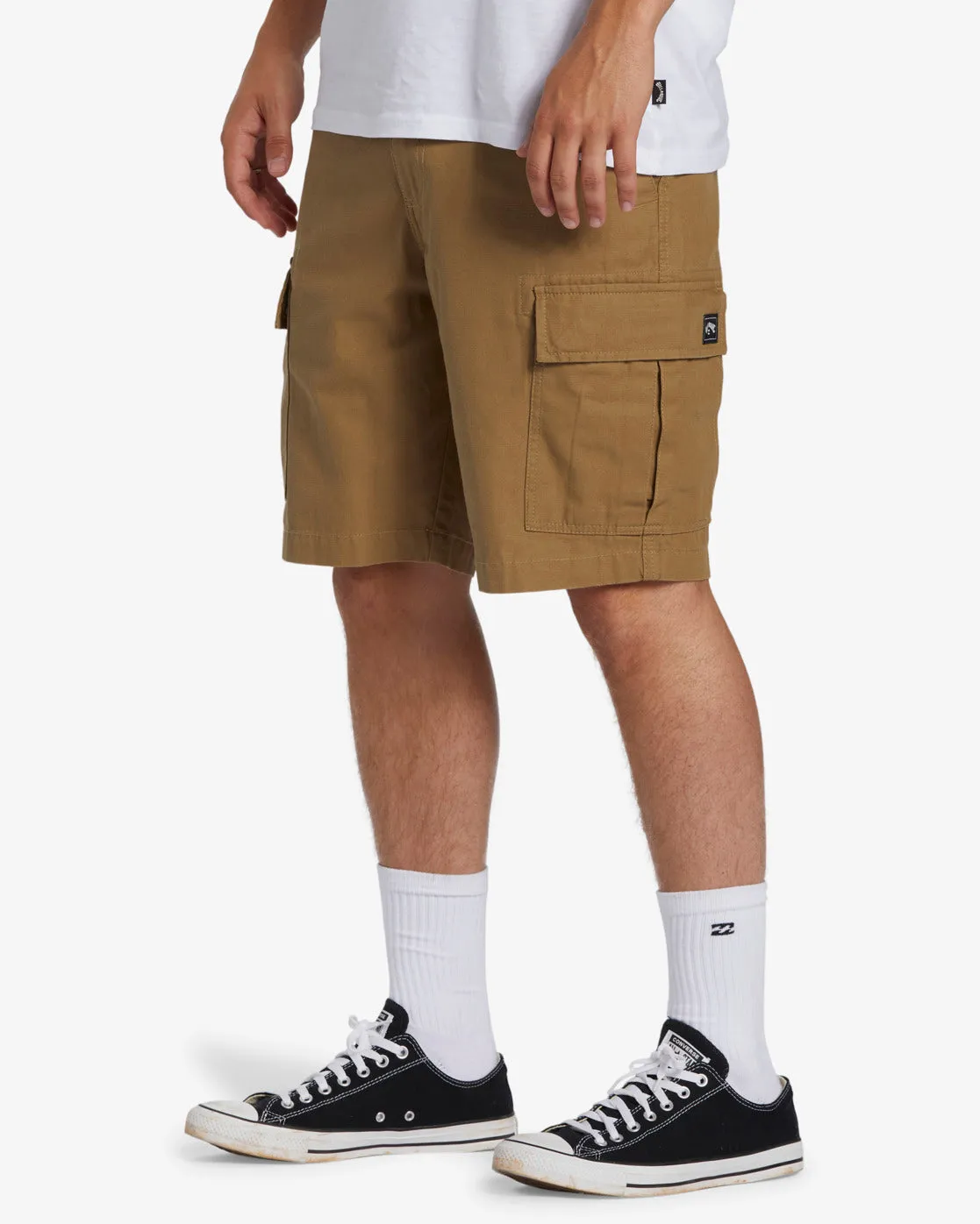 Combat Cargo Shorts - Light Khaki sold by Billabong product image thumbnail 2