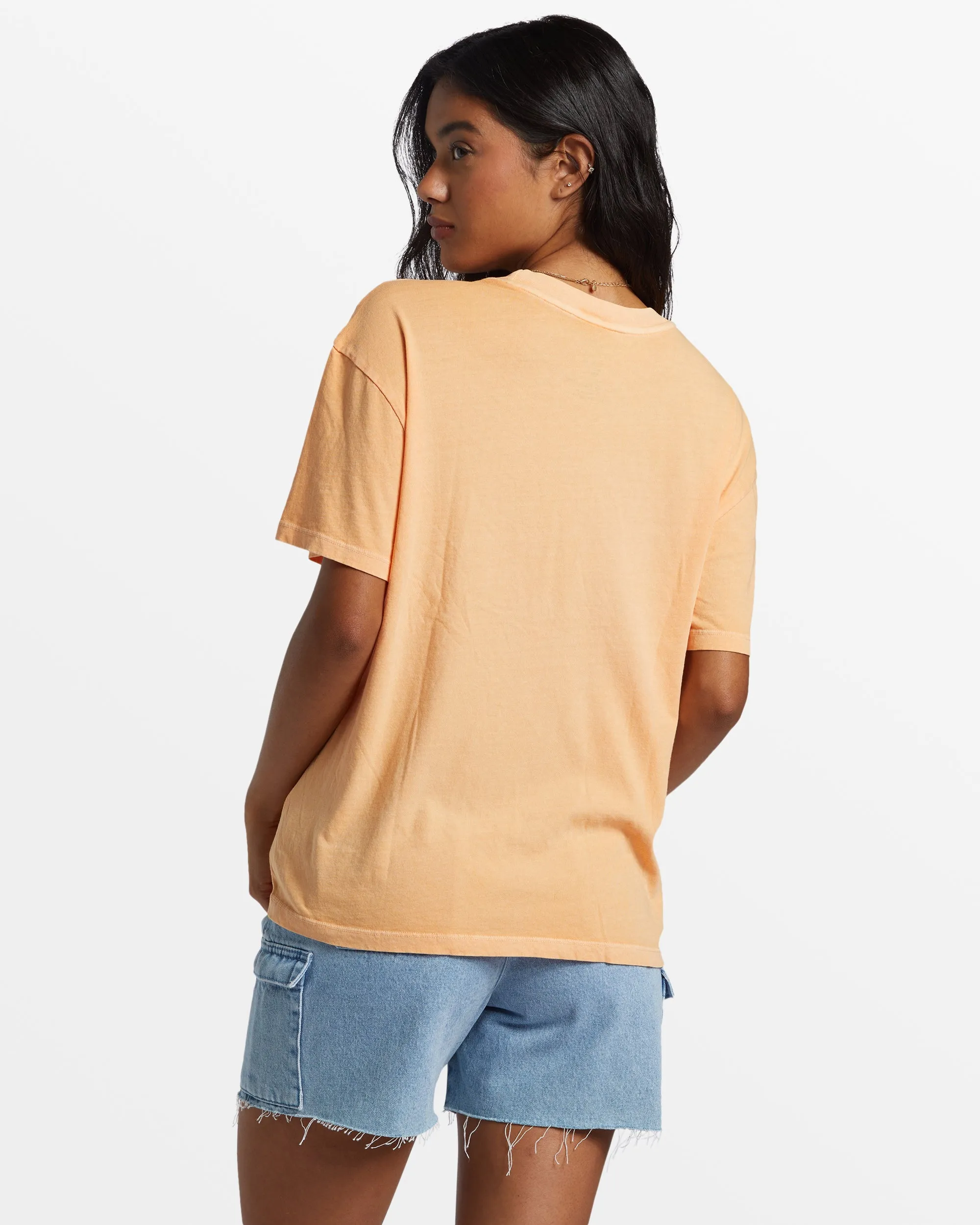 Wish You Were Here Oversized T-Shirt - Tangy Peach sold by Billabong product image thumbnail 2