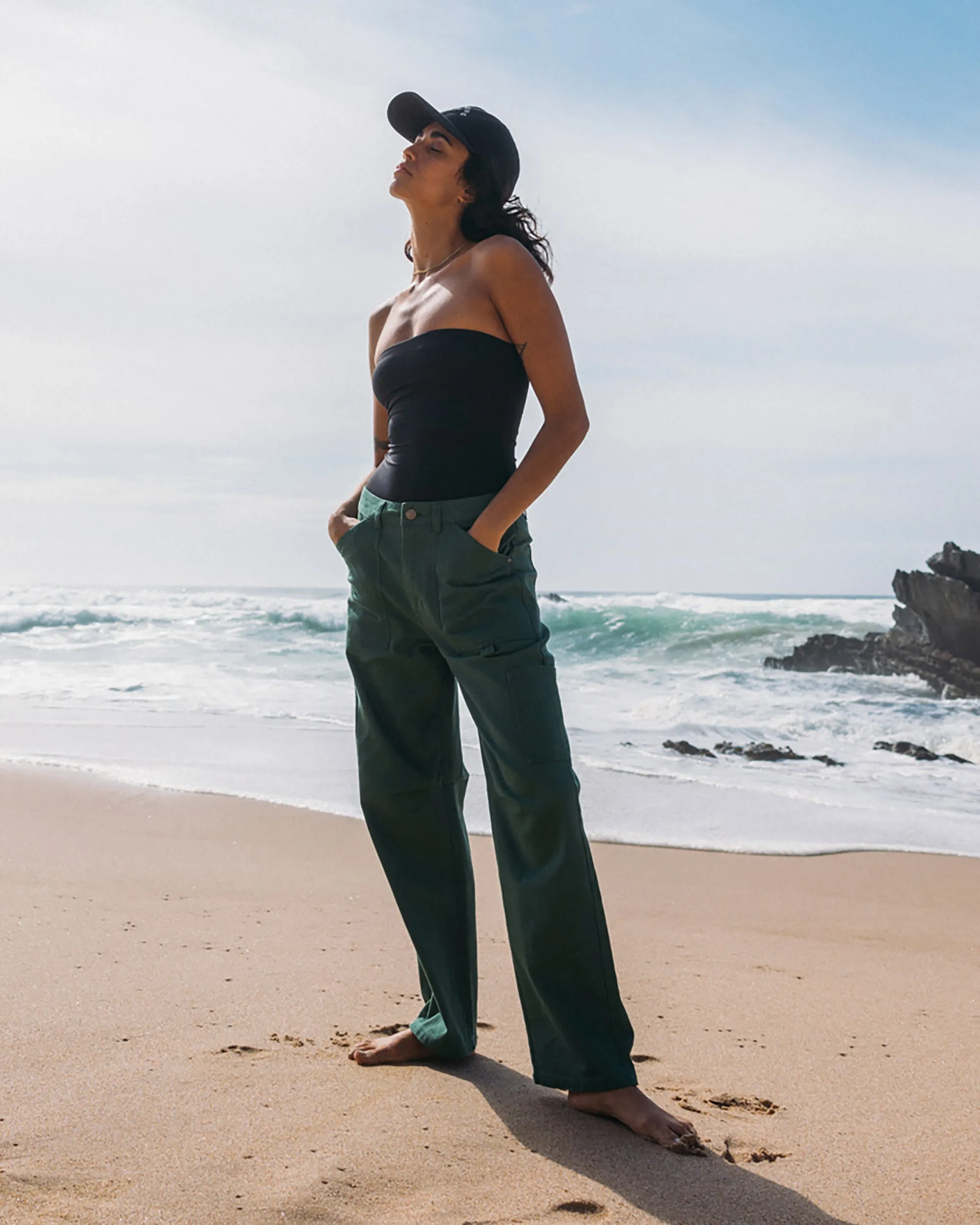 Leia Cargo Pants - Emerald Bay sold by Billabong
