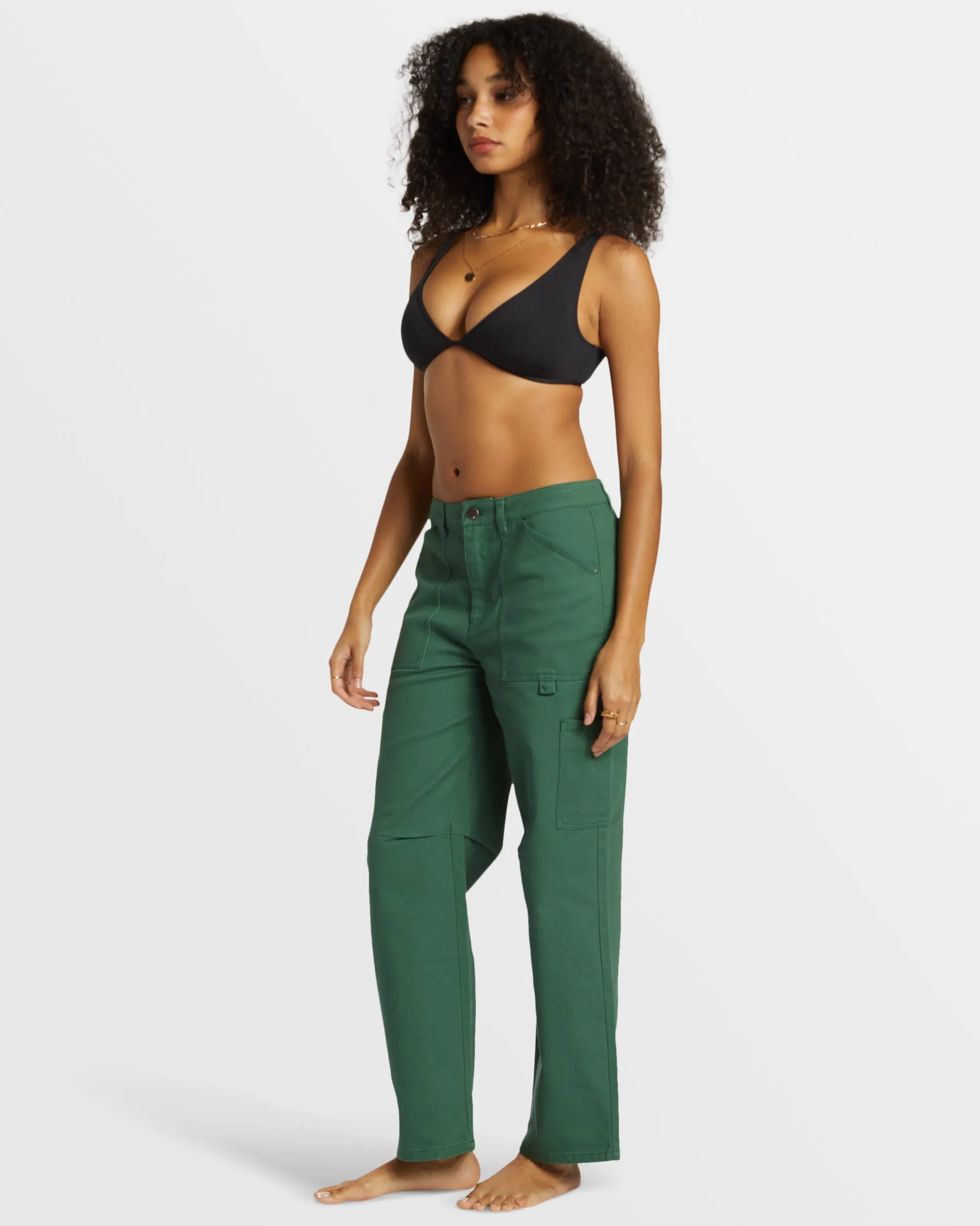 Leia Cargo Pants - Emerald Bay sold by Billabong product image thumbnail 4