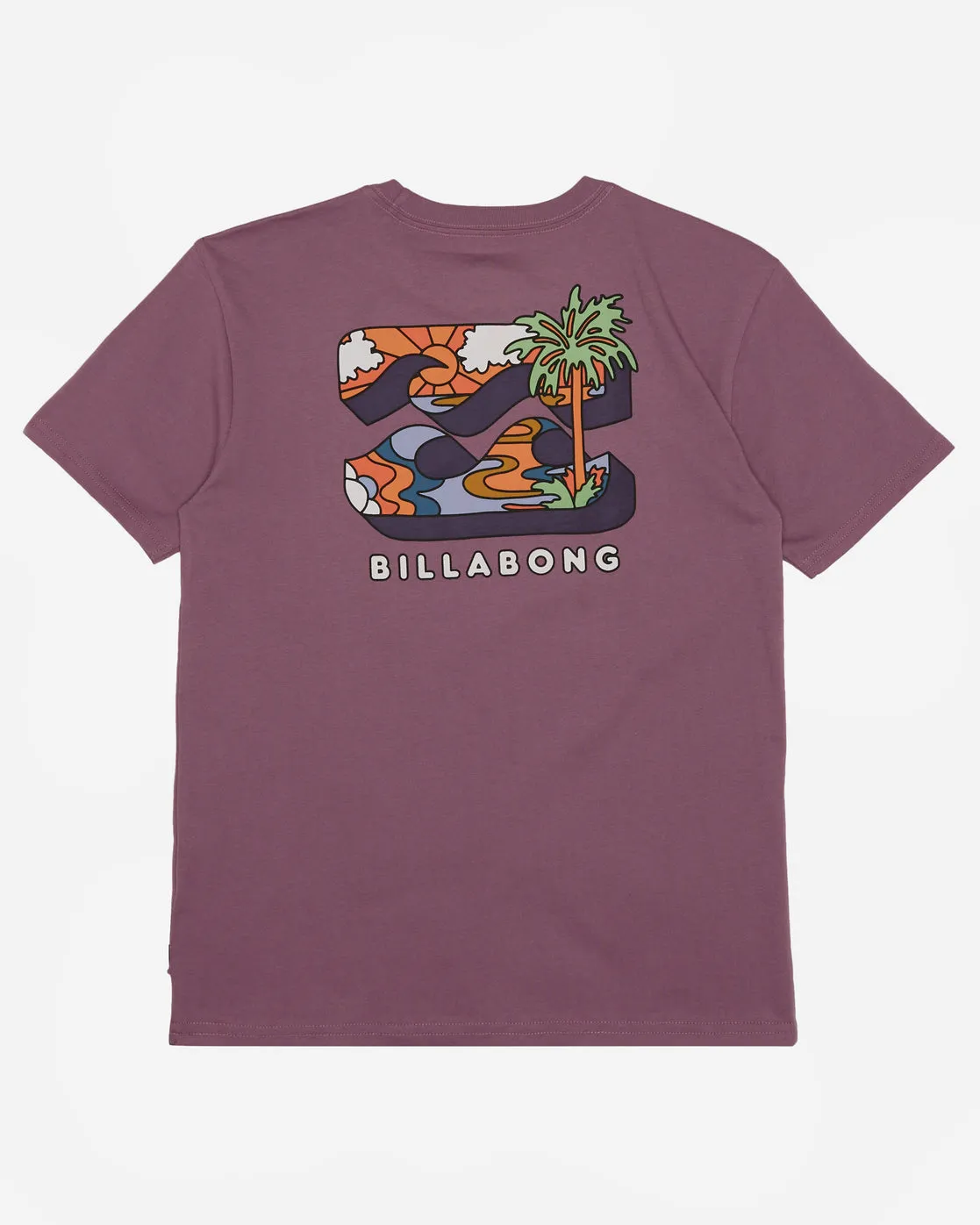 Boys 2-7 Bbtv Short Sleeve T-Shirt - Plum sold by Billabong