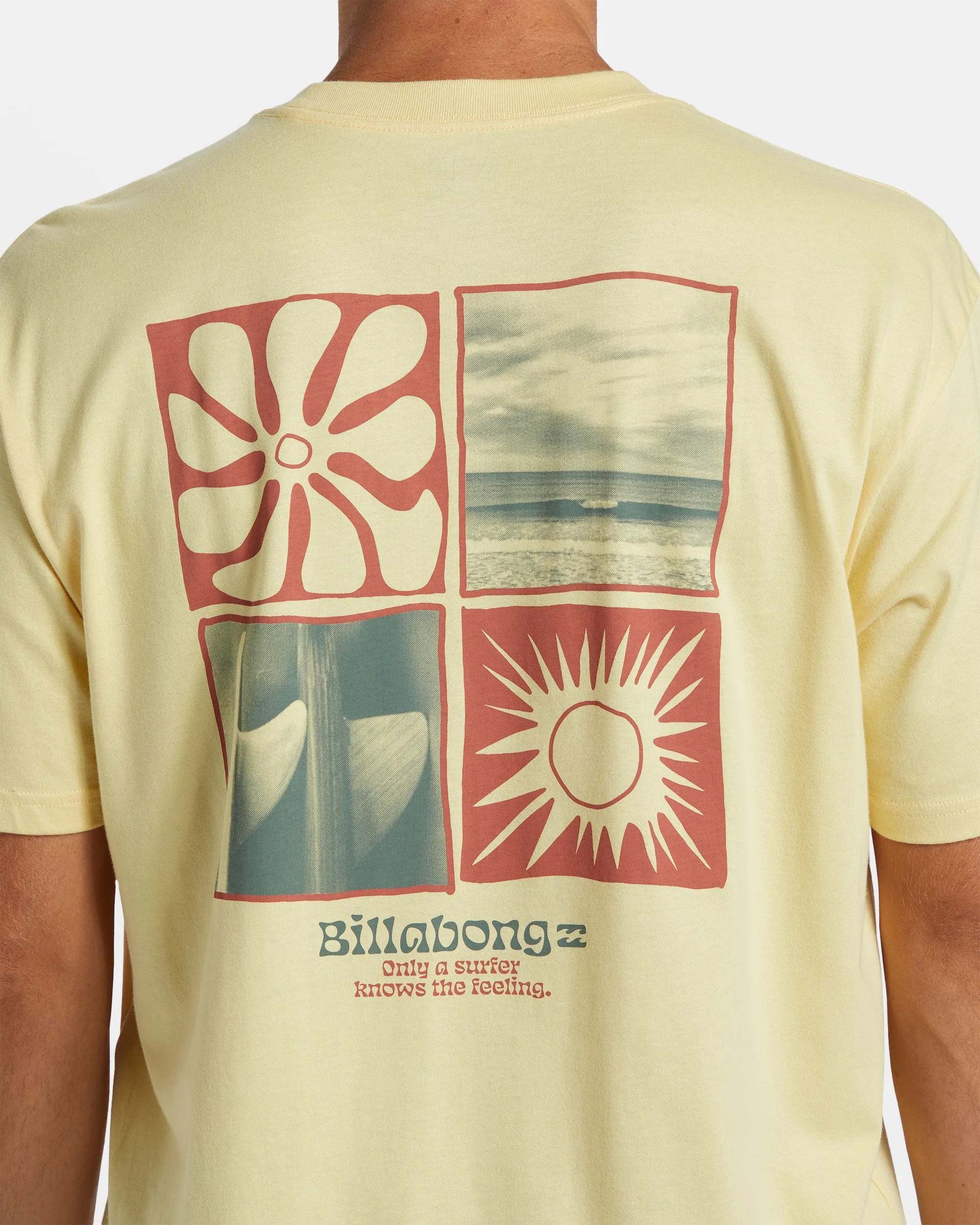 Twin Fins T-Shirt - Papaya sold by Billabong product image thumbnail 4
